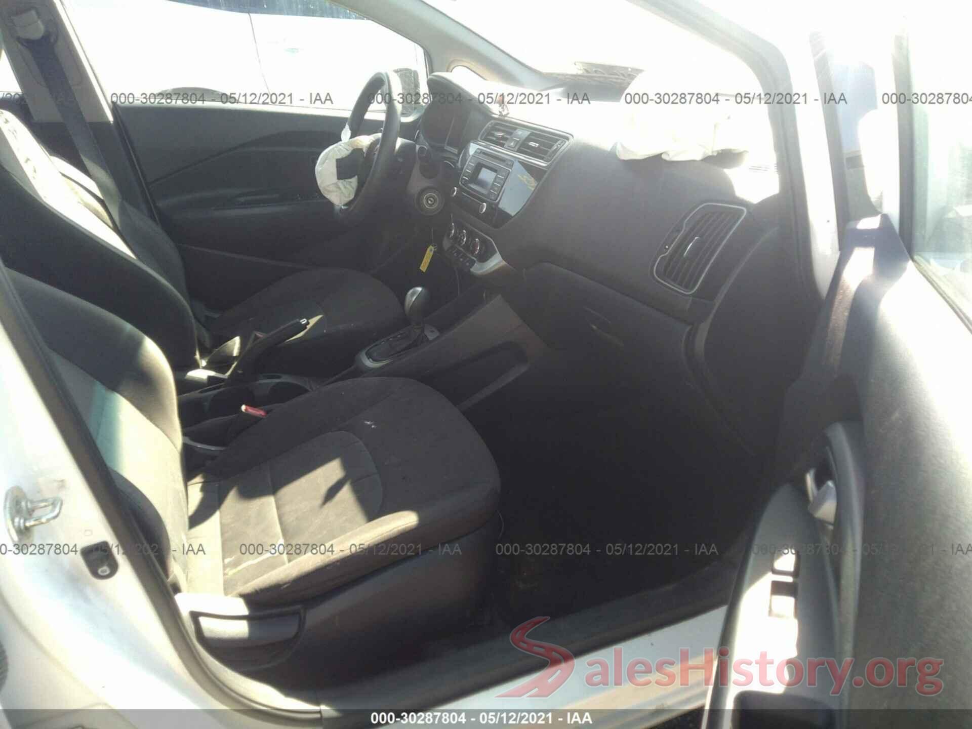 KNADM4A37G6543128 2016 KIA RIO