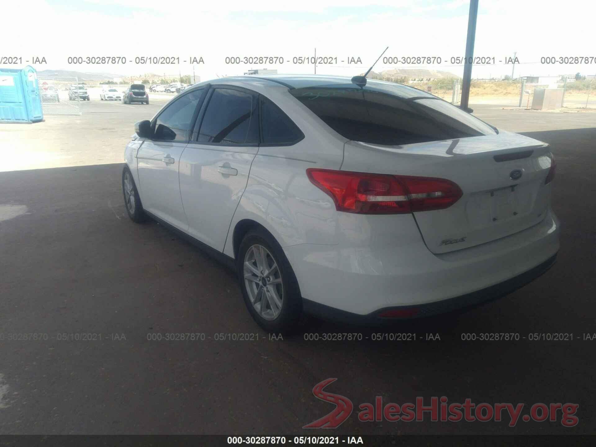 1FADP3F27HL231663 2017 FORD FOCUS