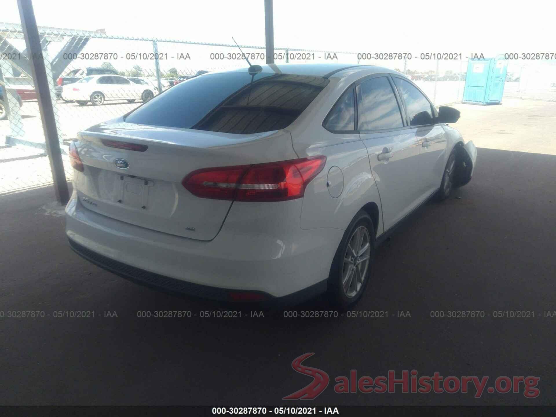 1FADP3F27HL231663 2017 FORD FOCUS