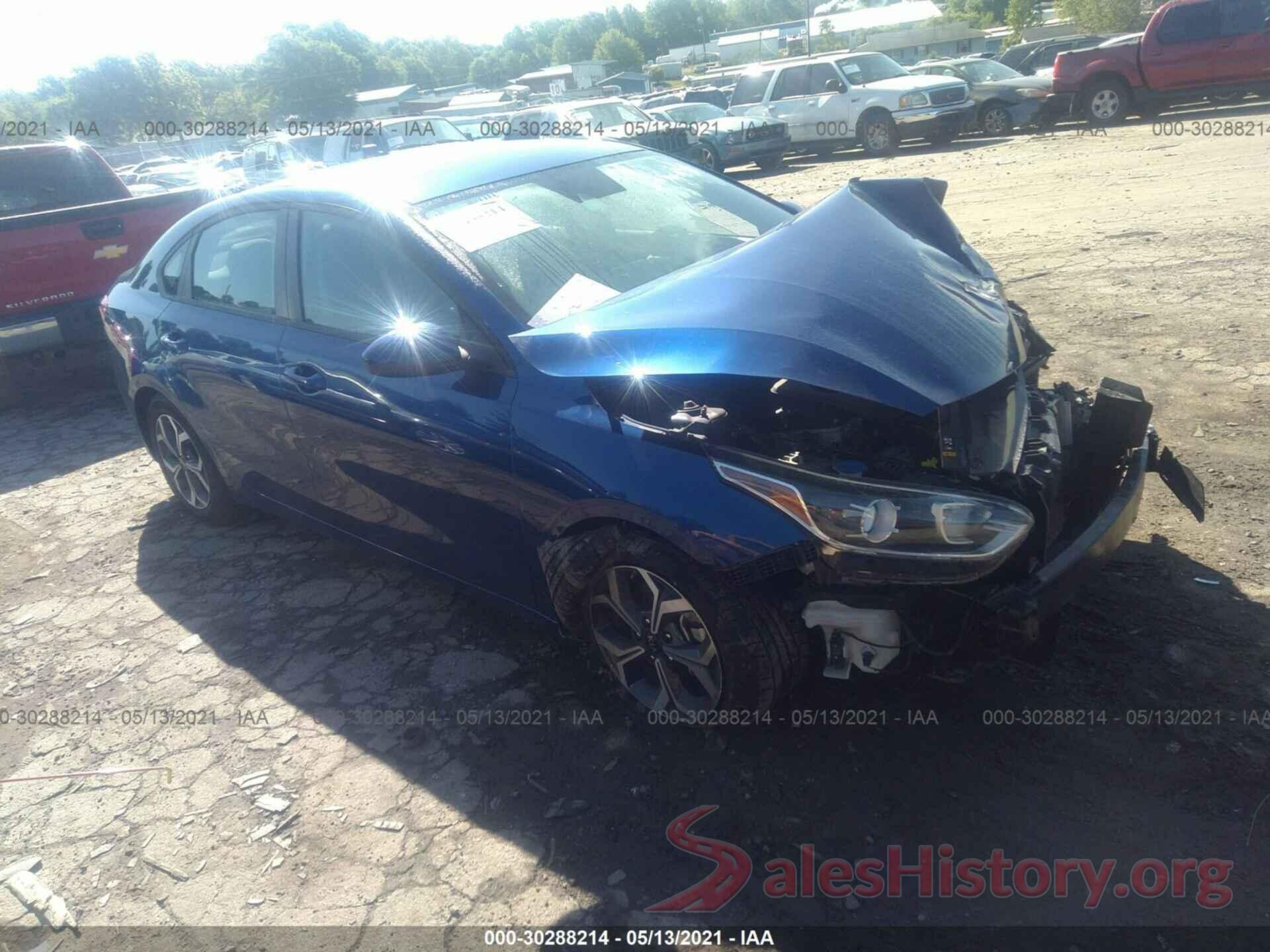 3KPF24AD6KE013102 2019 KIA FORTE