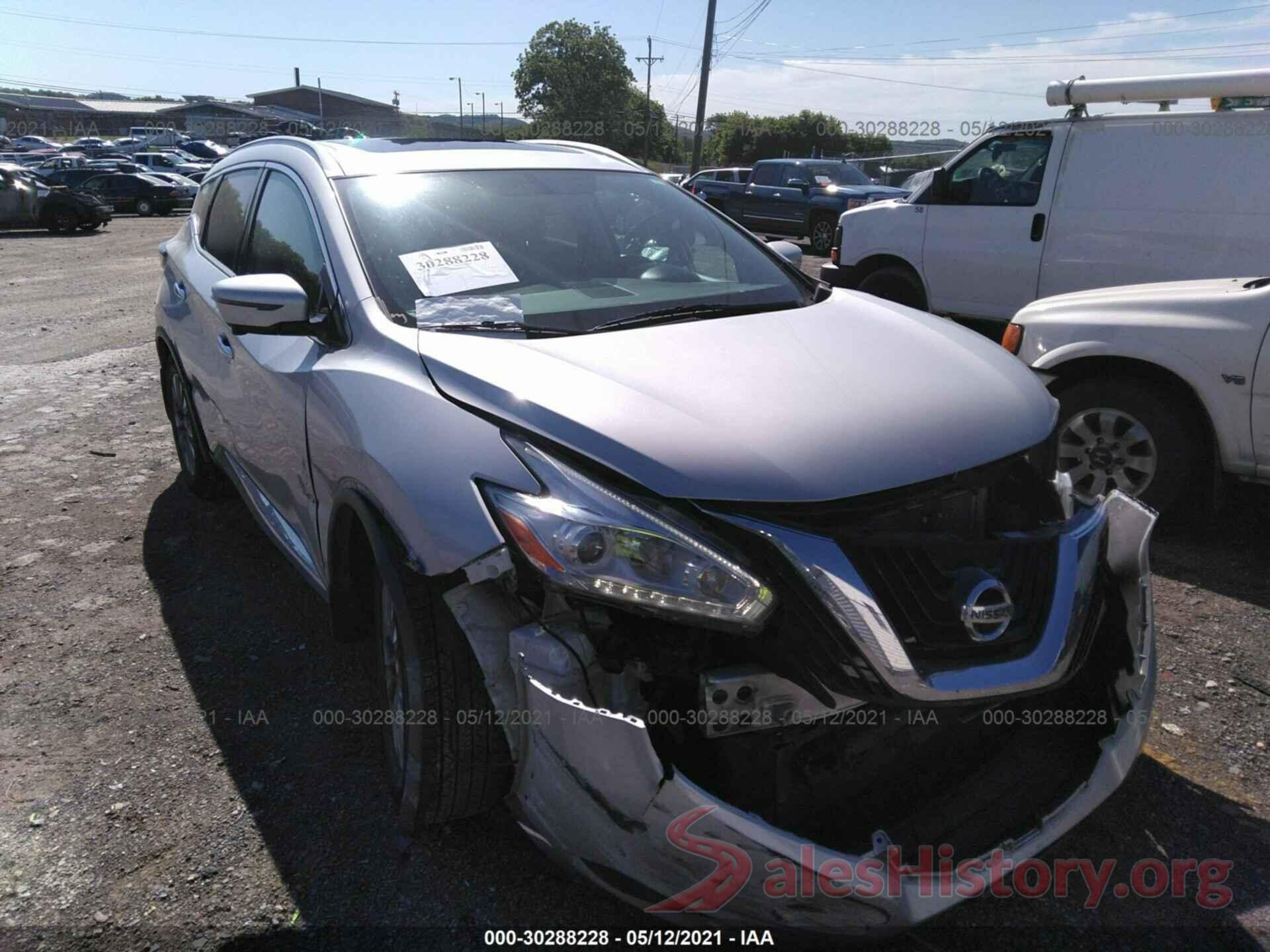 5N1AZ2MH9HN138135 2017 NISSAN MURANO