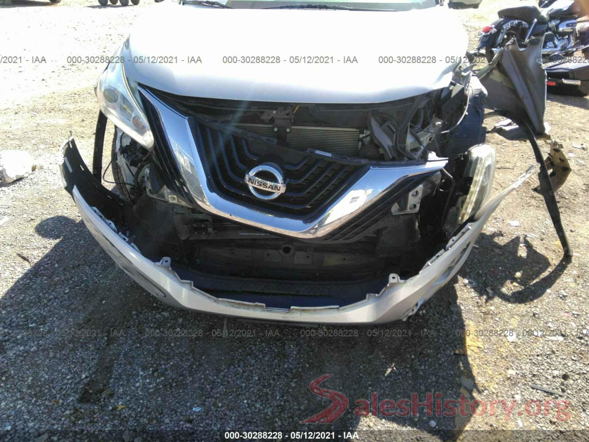 5N1AZ2MH9HN138135 2017 NISSAN MURANO