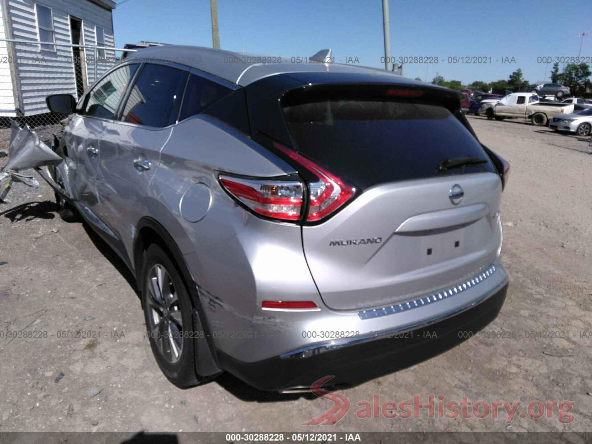 5N1AZ2MH9HN138135 2017 NISSAN MURANO