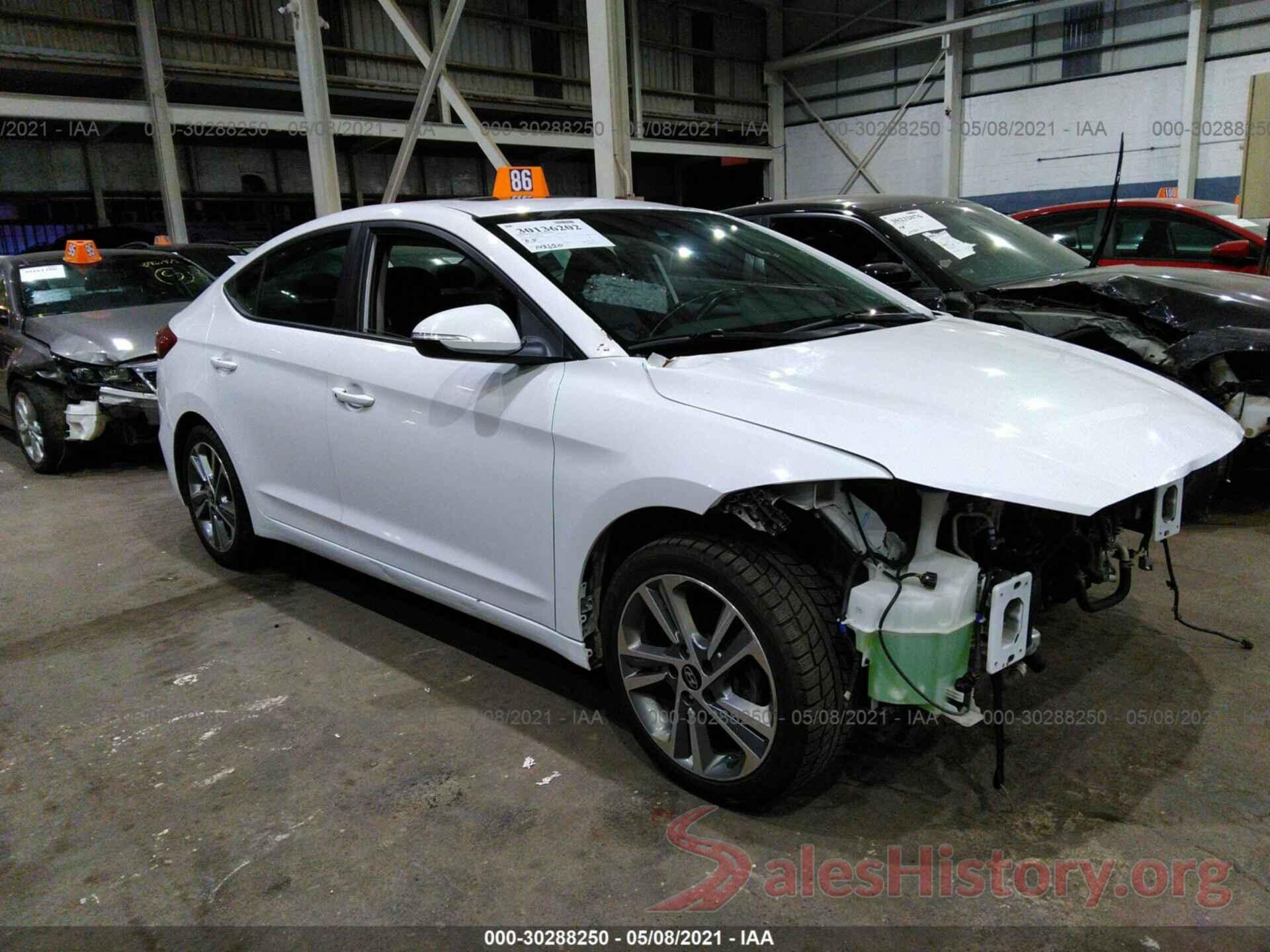 KMHD84LF0JU66043 2018 Hyundai Elantra