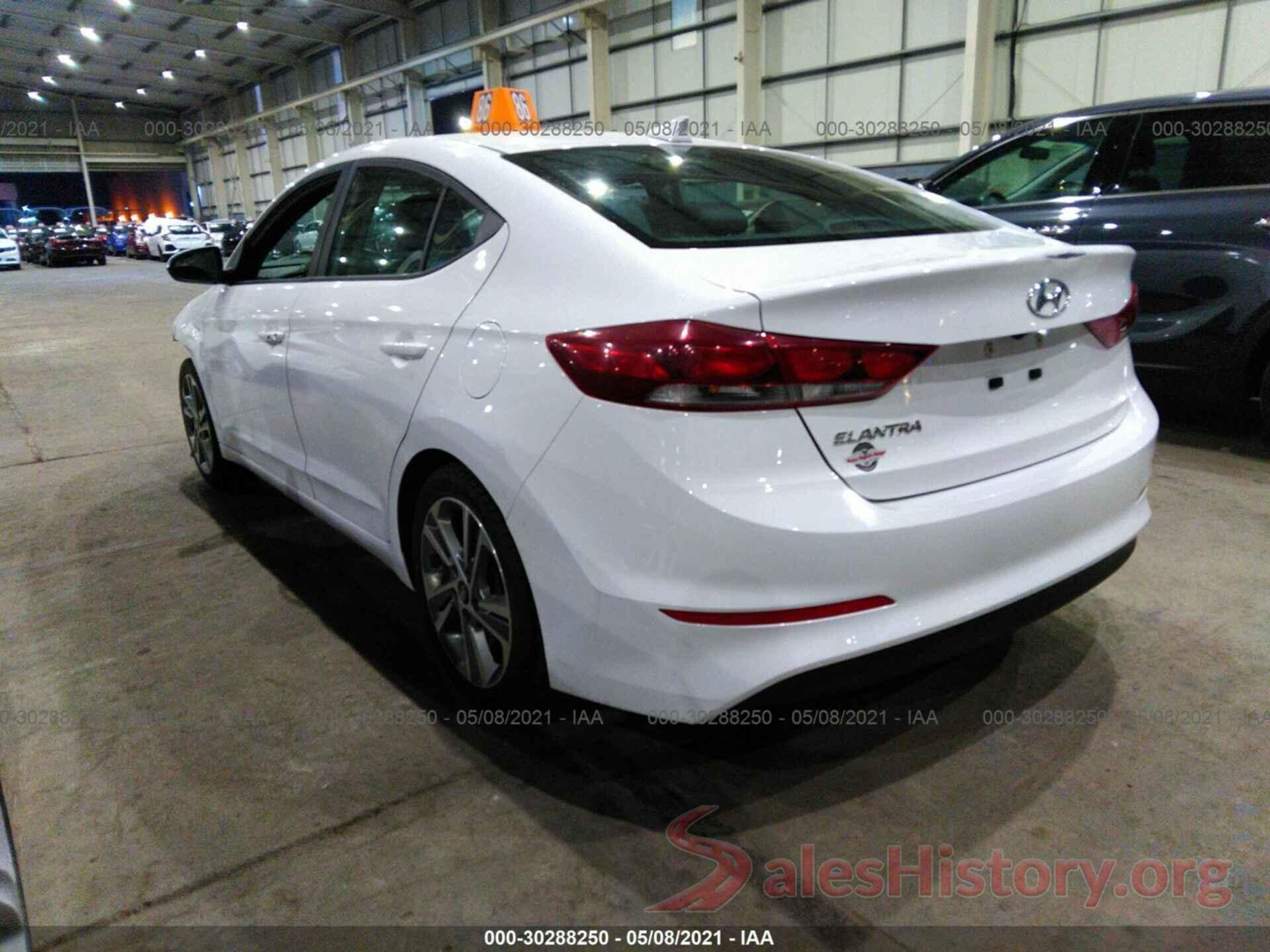 KMHD84LF0JU66043 2018 Hyundai Elantra