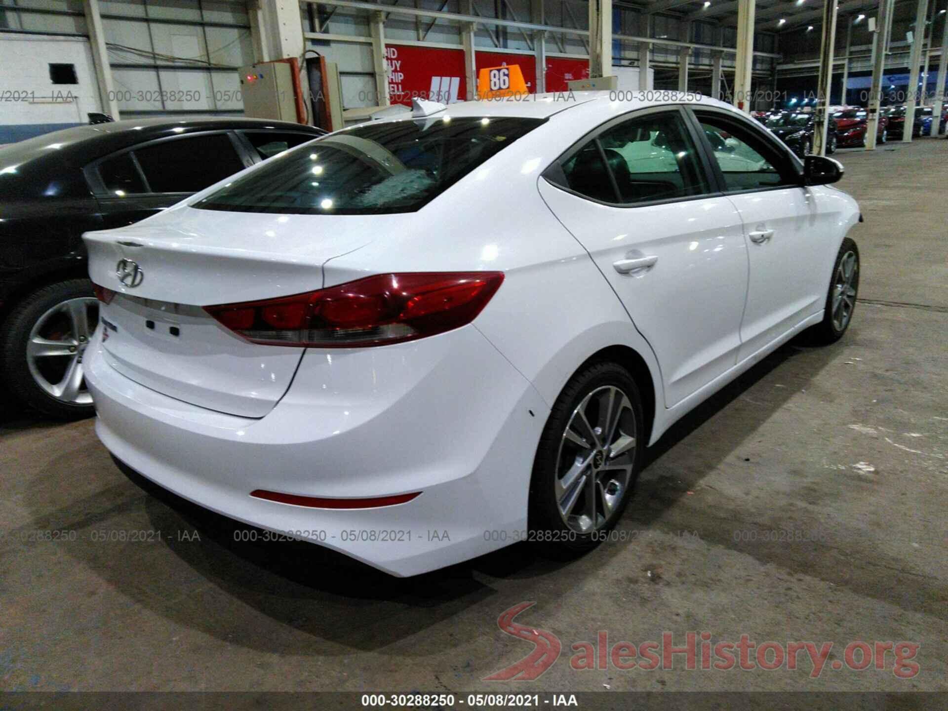 KMHD84LF0JU66043 2018 Hyundai Elantra