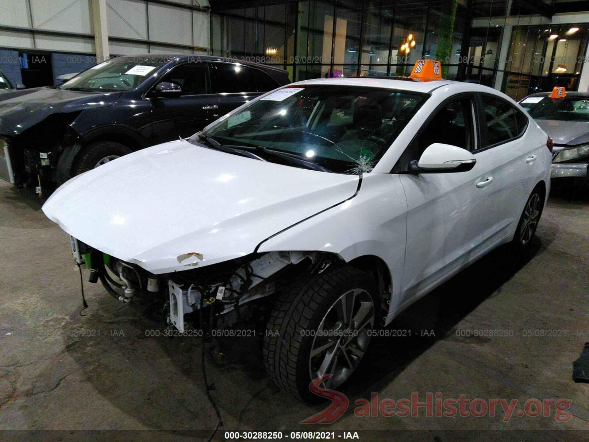 KMHD84LF0JU66043 2018 Hyundai Elantra