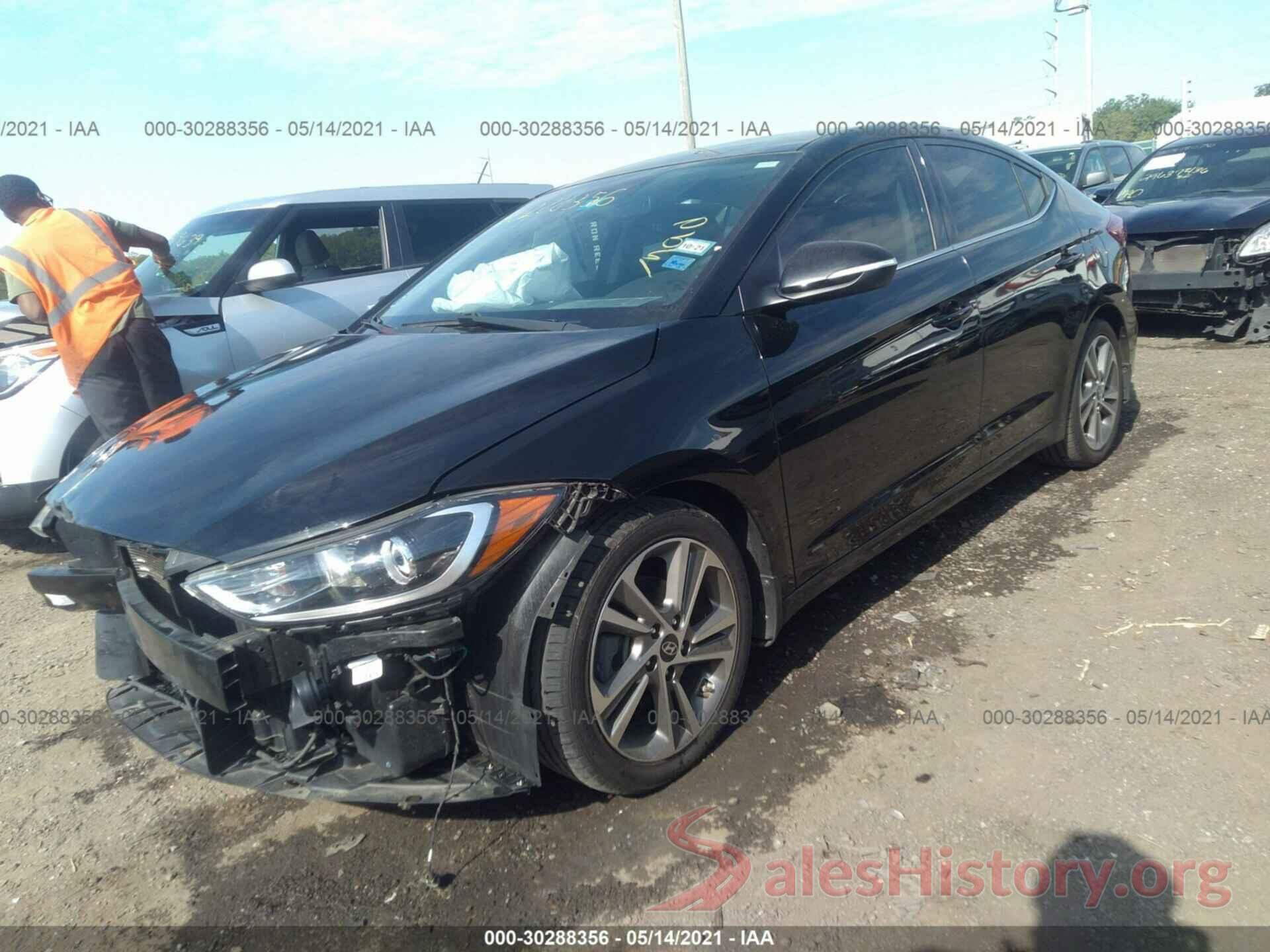 5NPD84LF7JH262944 2018 HYUNDAI ELANTRA