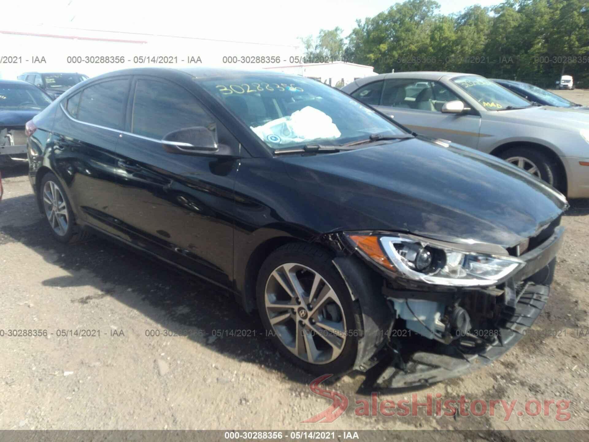 5NPD84LF7JH262944 2018 HYUNDAI ELANTRA