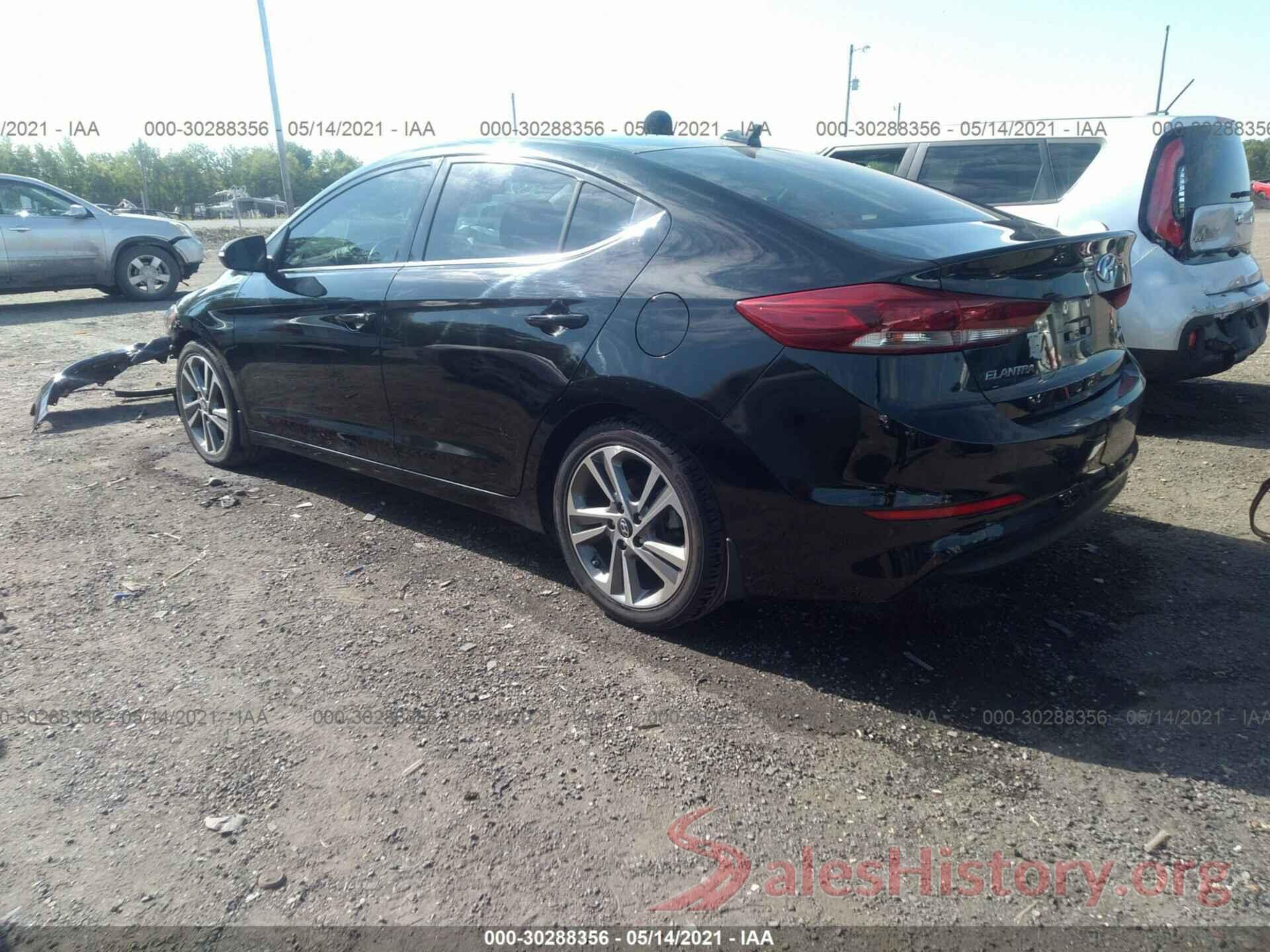 5NPD84LF7JH262944 2018 HYUNDAI ELANTRA