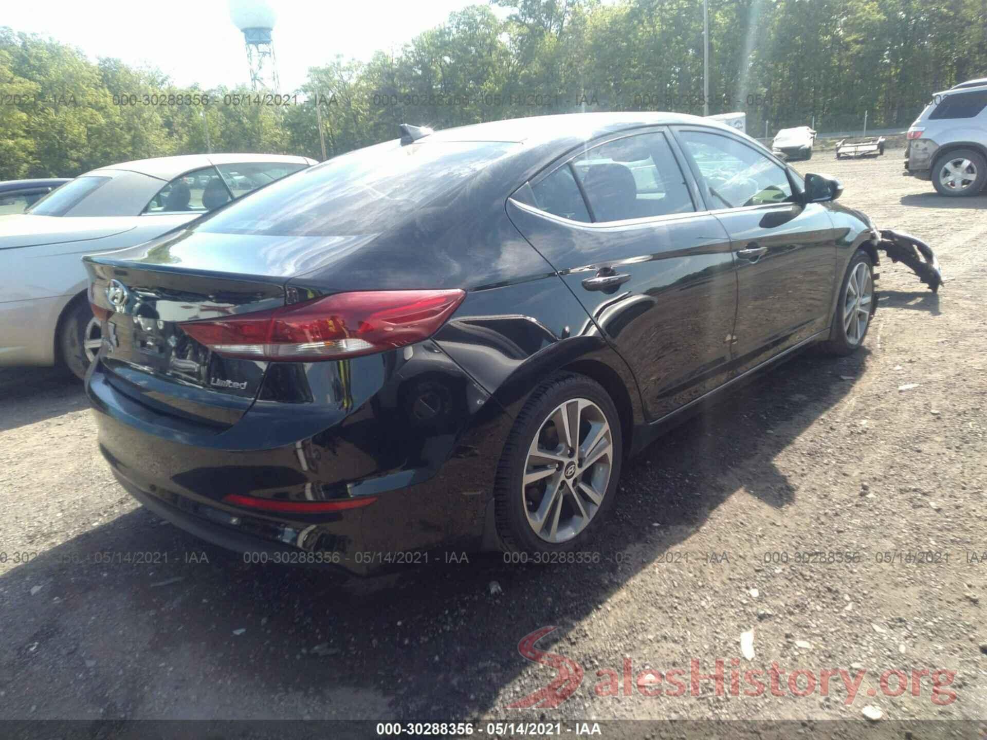 5NPD84LF7JH262944 2018 HYUNDAI ELANTRA