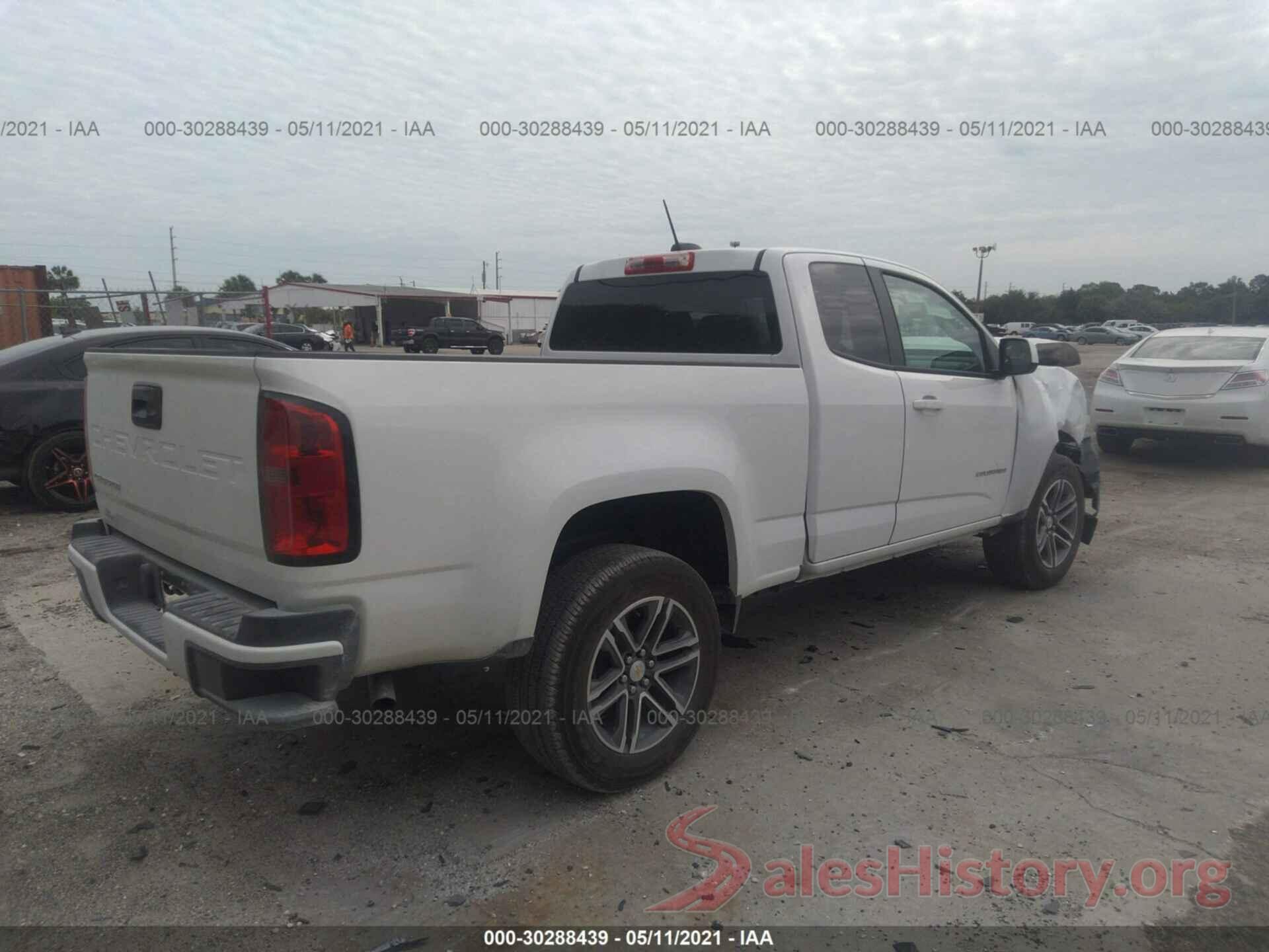 1GCHSBEA6M1191613 2021 CHEVROLET COLORADO