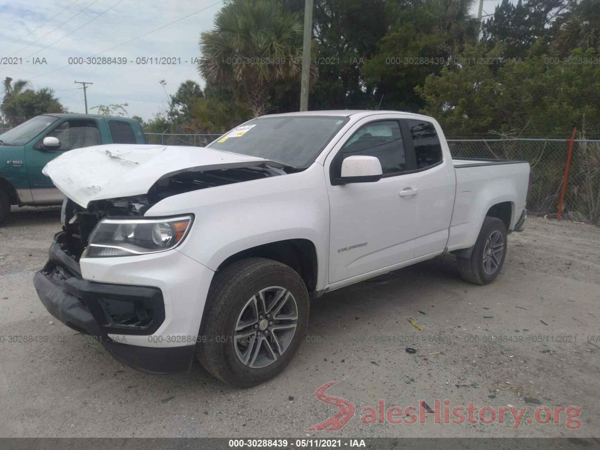 1GCHSBEA6M1191613 2021 CHEVROLET COLORADO