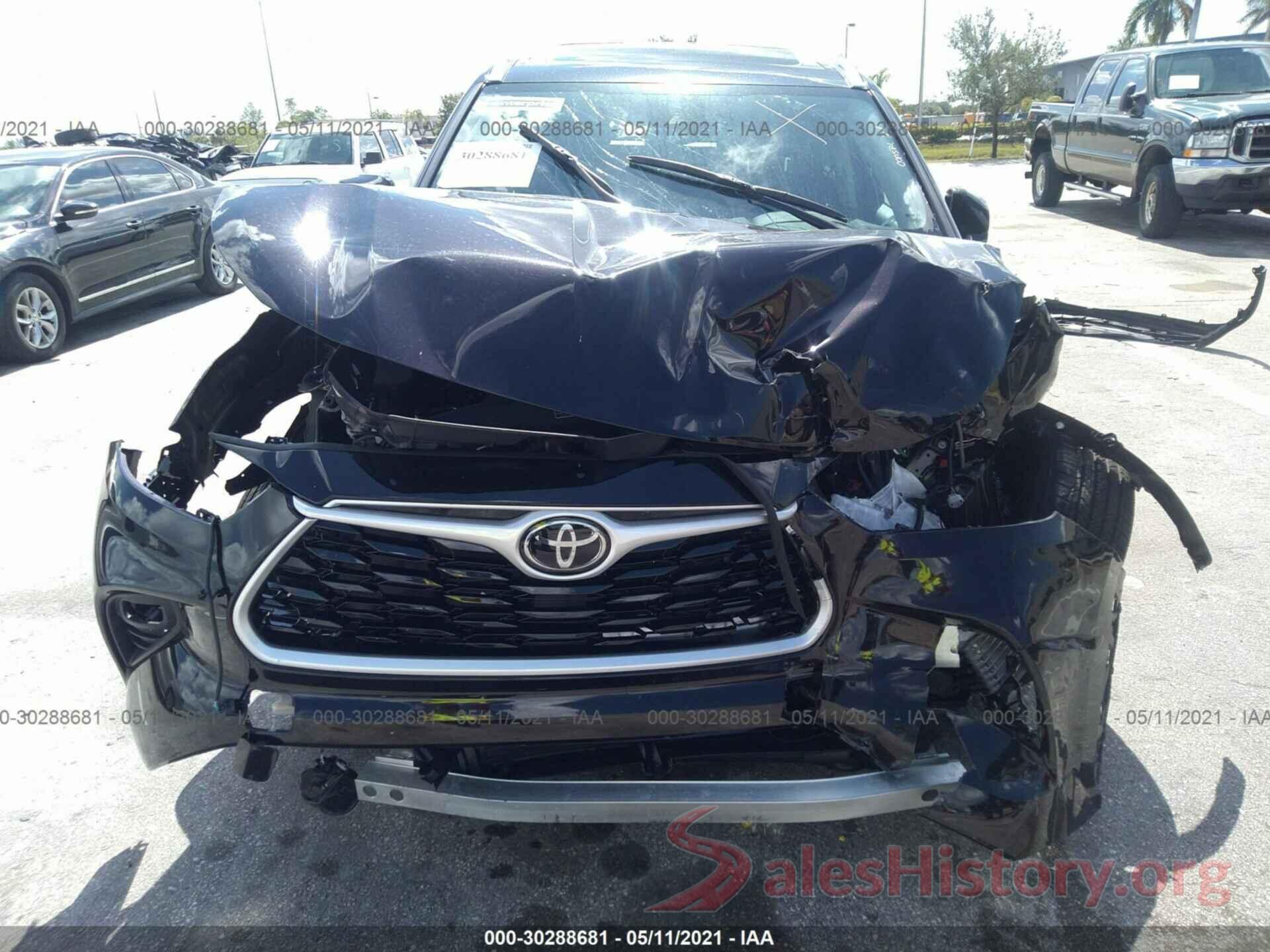 5TDGZRAH0MS051515 2021 TOYOTA HIGHLANDER