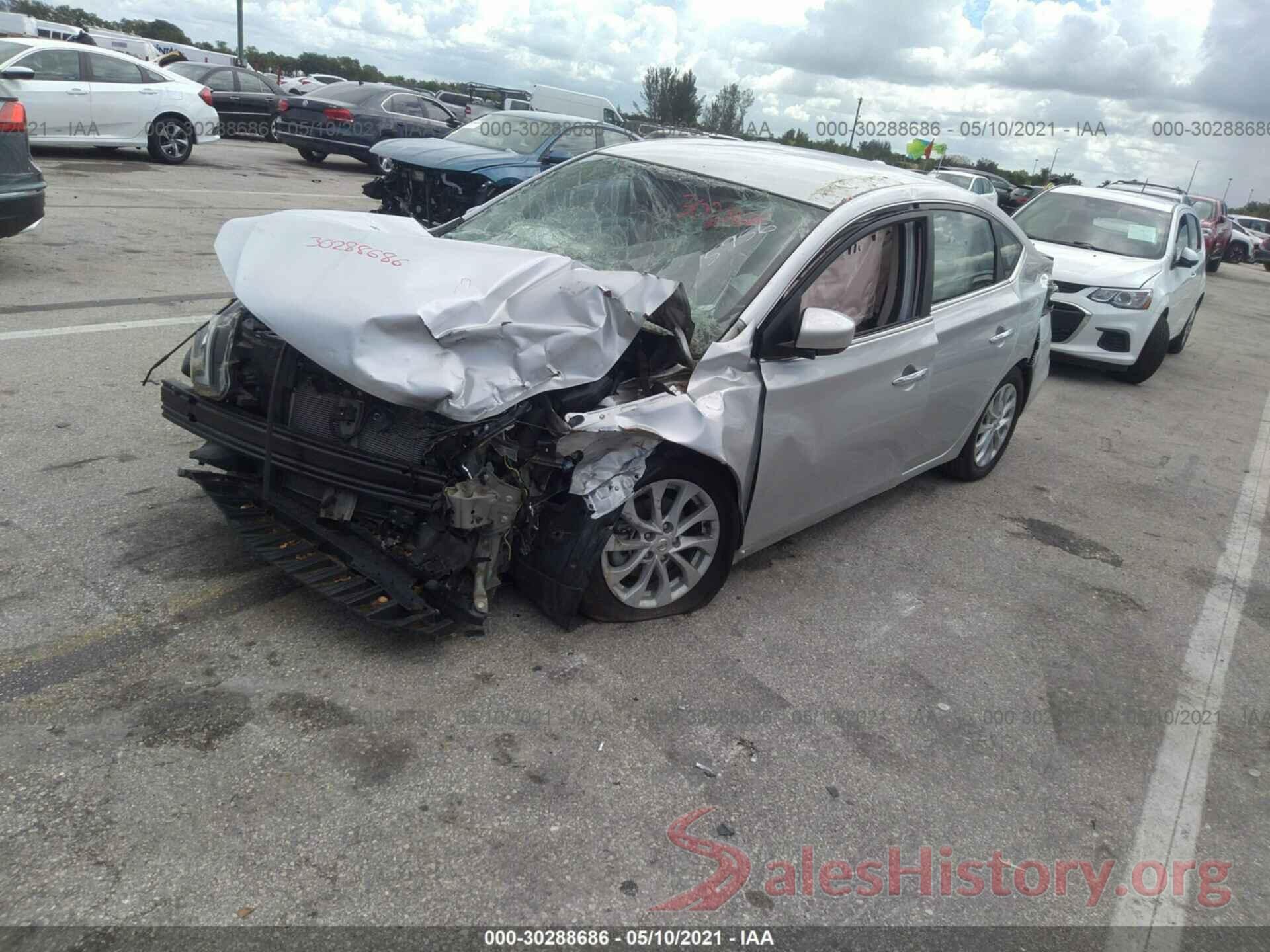 3N1AB7AP2KY435956 2019 NISSAN SENTRA