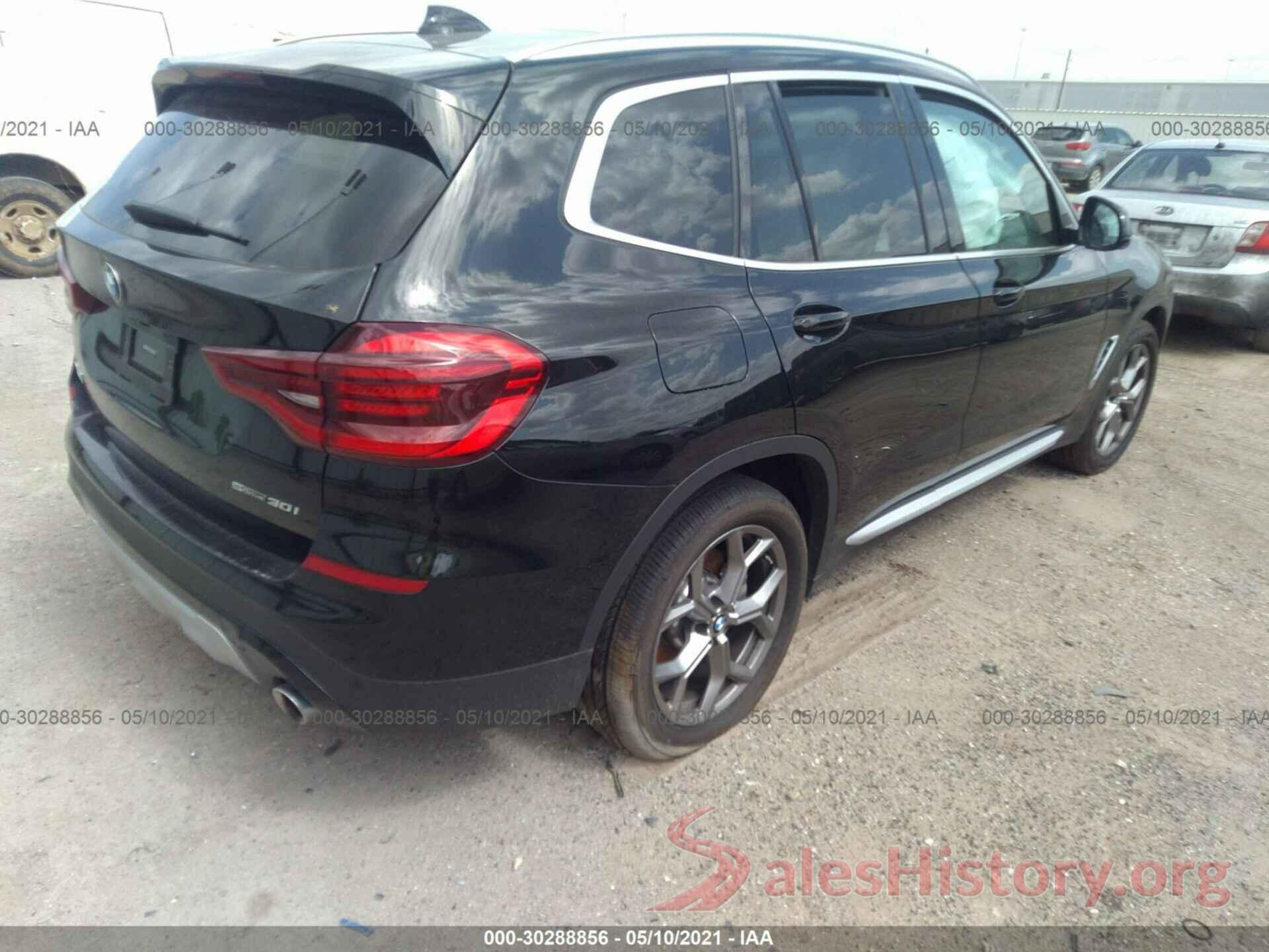 5UXTY3C06M9F64841 2021 BMW X3