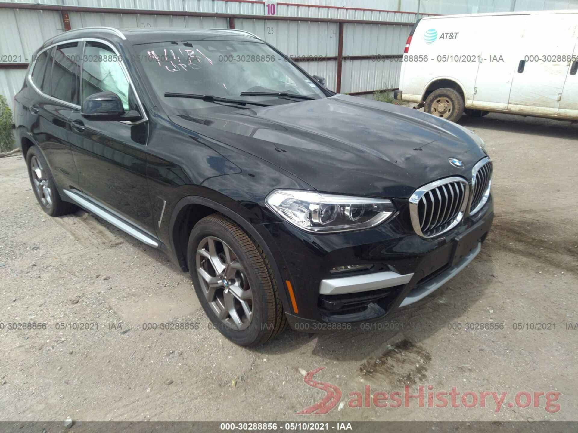 5UXTY3C06M9F64841 2021 BMW X3