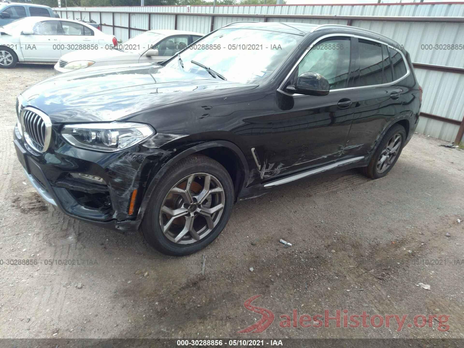 5UXTY3C06M9F64841 2021 BMW X3