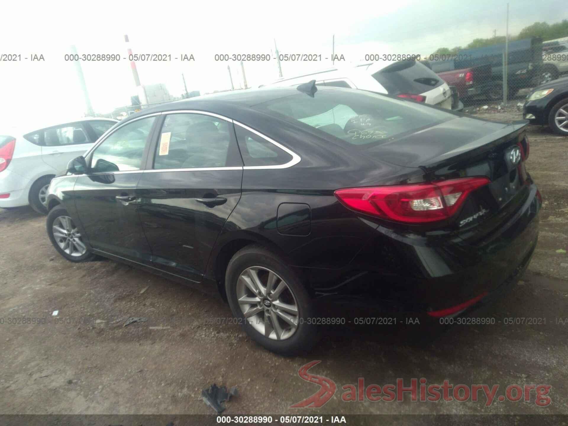 5NPE24AF8HH490955 2017 HYUNDAI SONATA