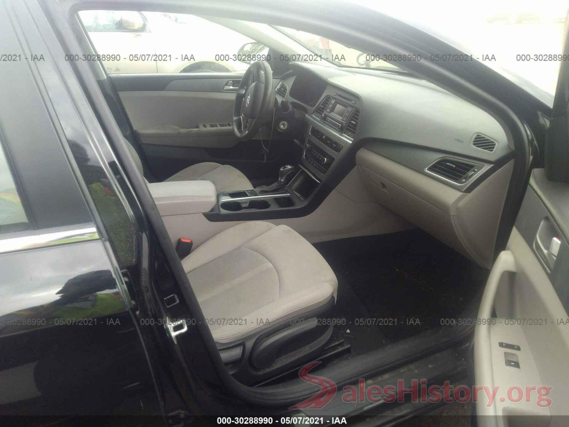 5NPE24AF8HH490955 2017 HYUNDAI SONATA