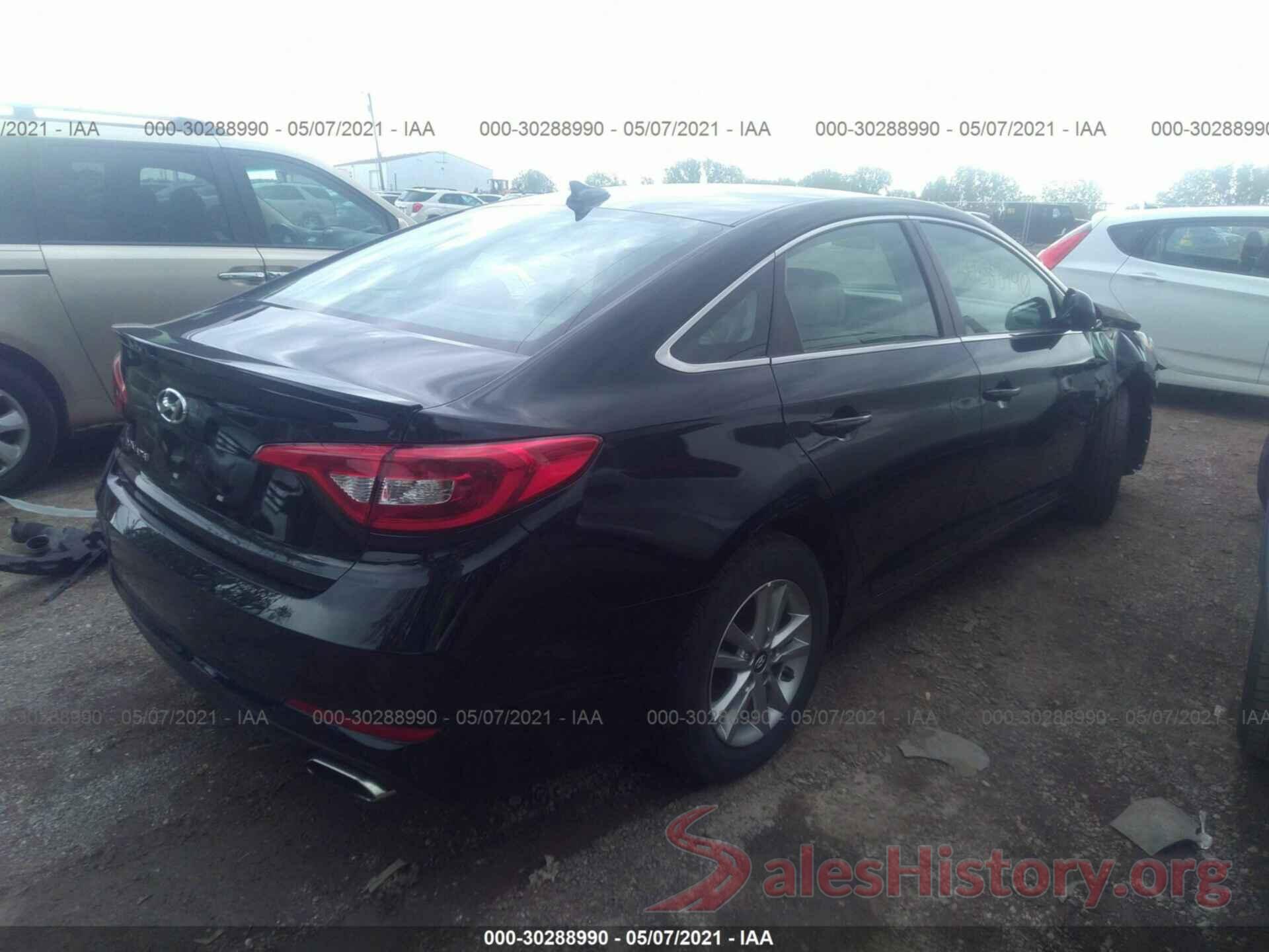 5NPE24AF8HH490955 2017 HYUNDAI SONATA