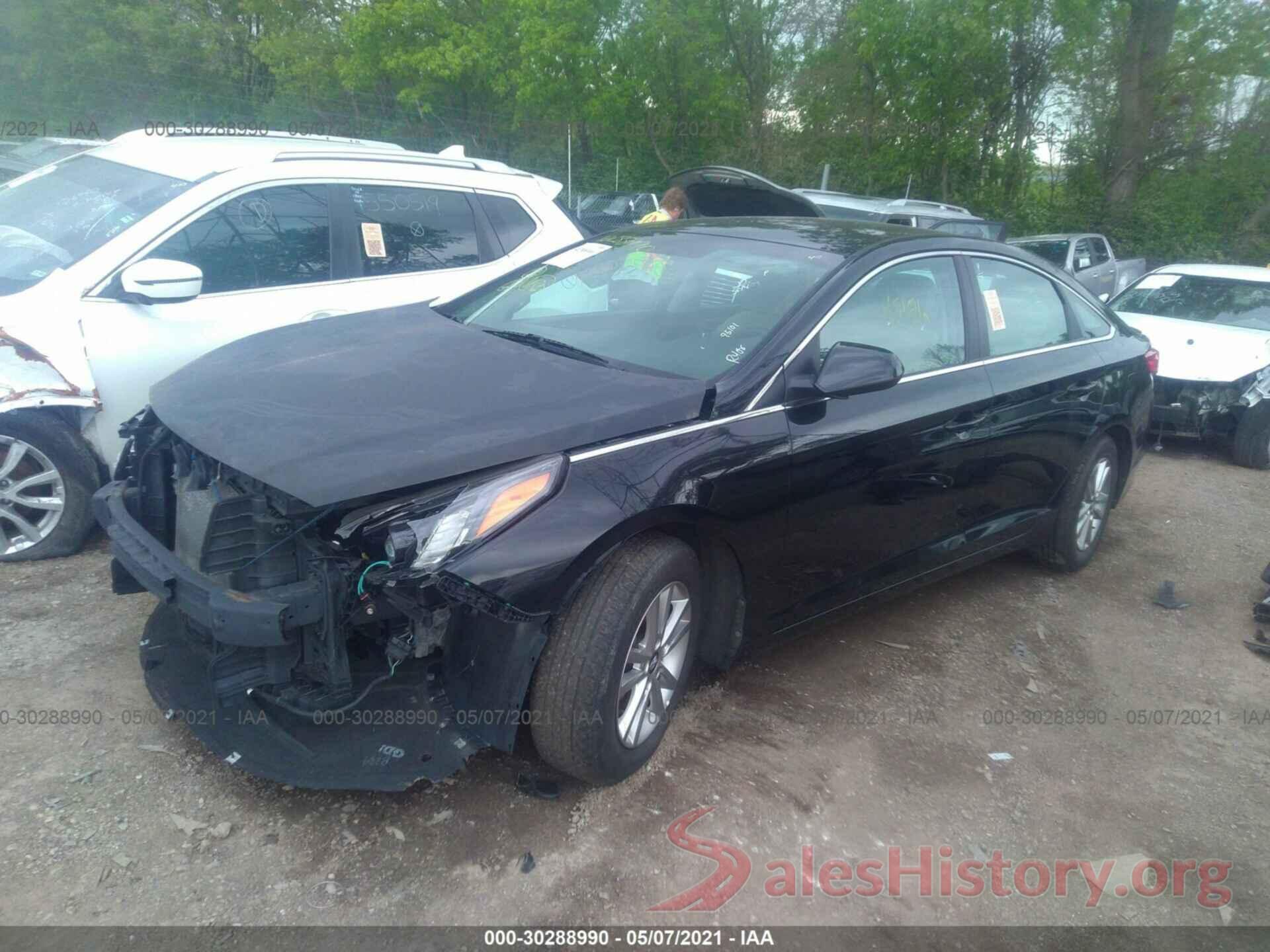 5NPE24AF8HH490955 2017 HYUNDAI SONATA