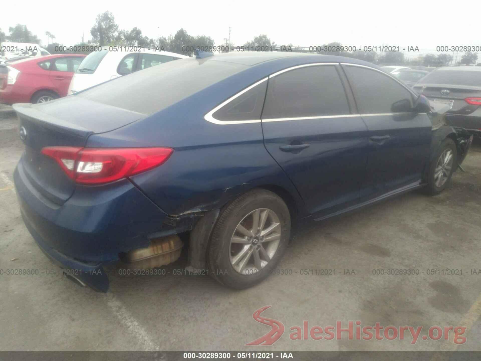 5NPE24AF5GH409912 2016 HYUNDAI SONATA