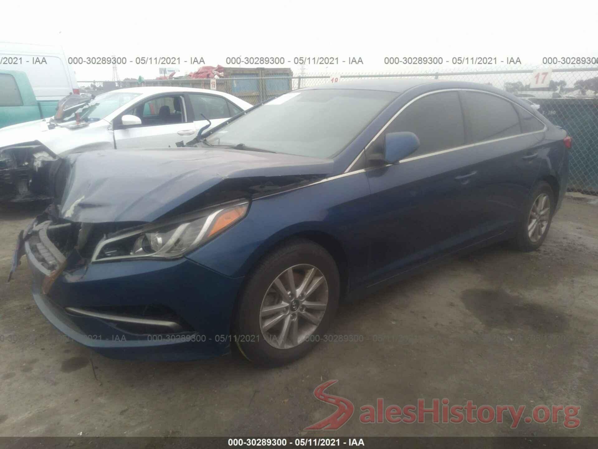 5NPE24AF5GH409912 2016 HYUNDAI SONATA