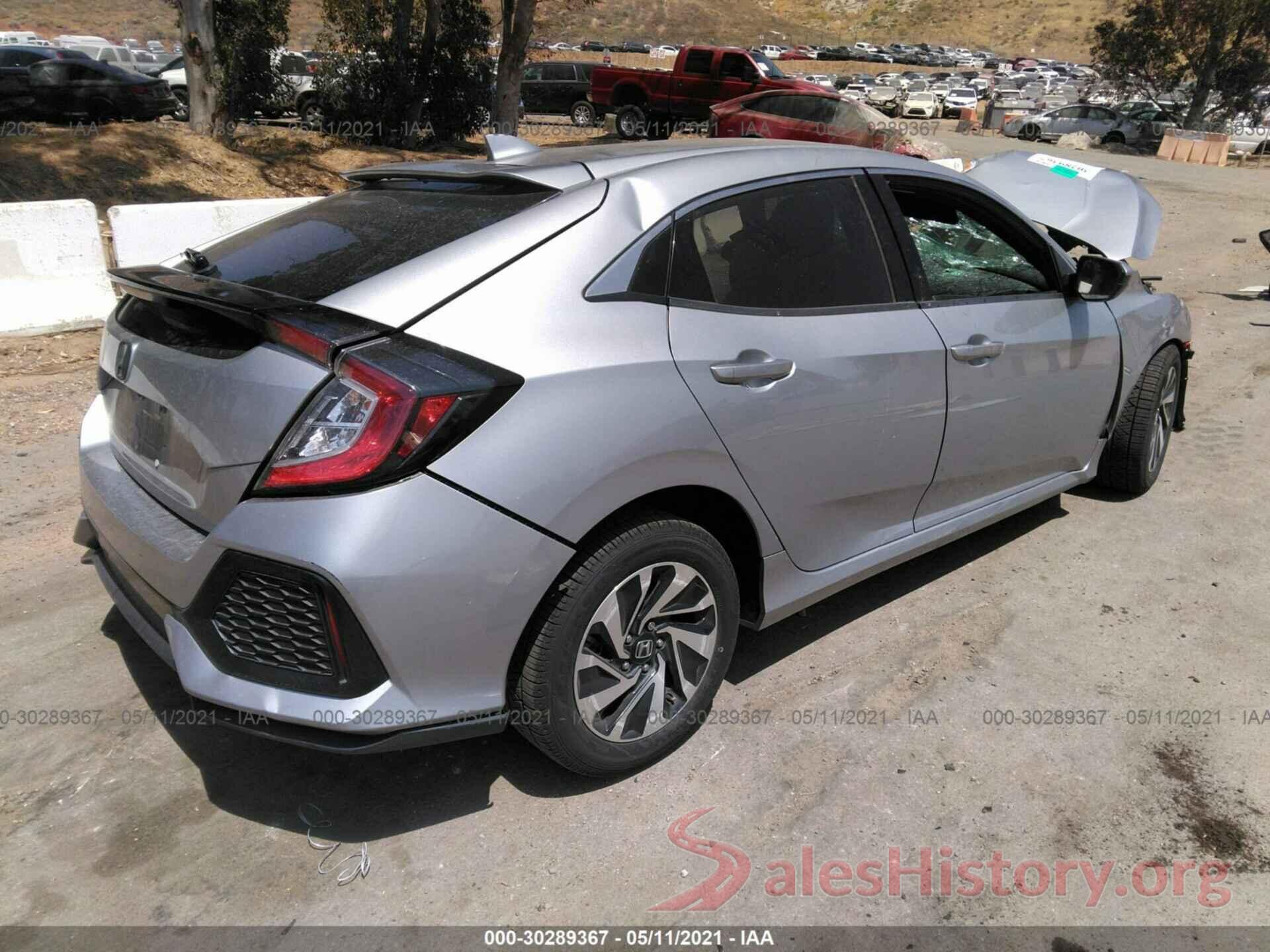 SHHFK7H28HU422838 2017 HONDA CIVIC HATCHBACK