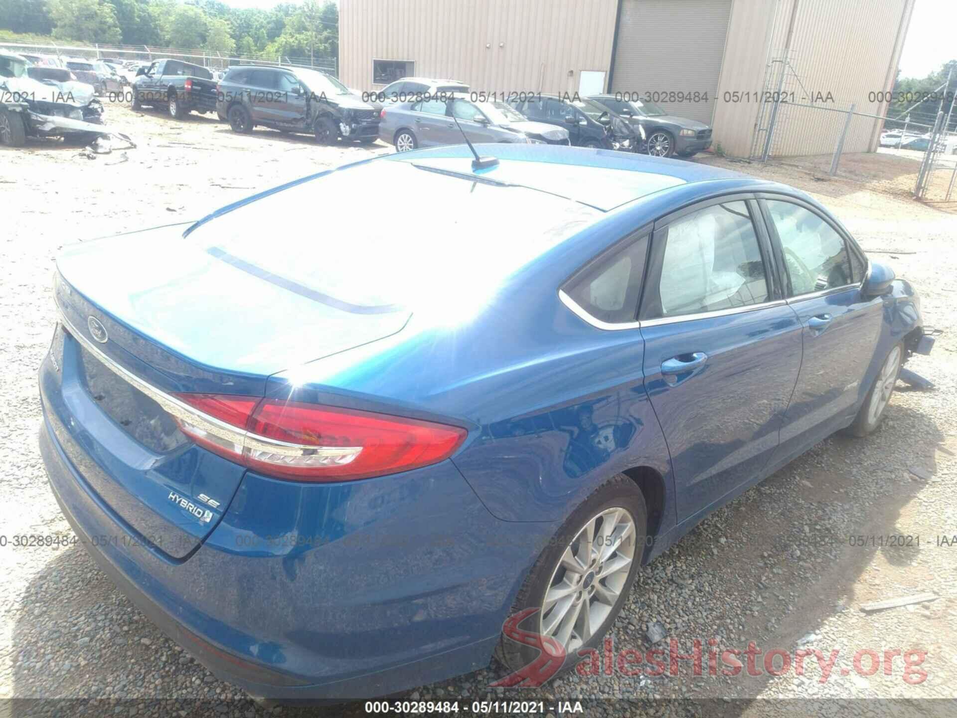 3FA6P0LU1HR382013 2017 FORD FUSION