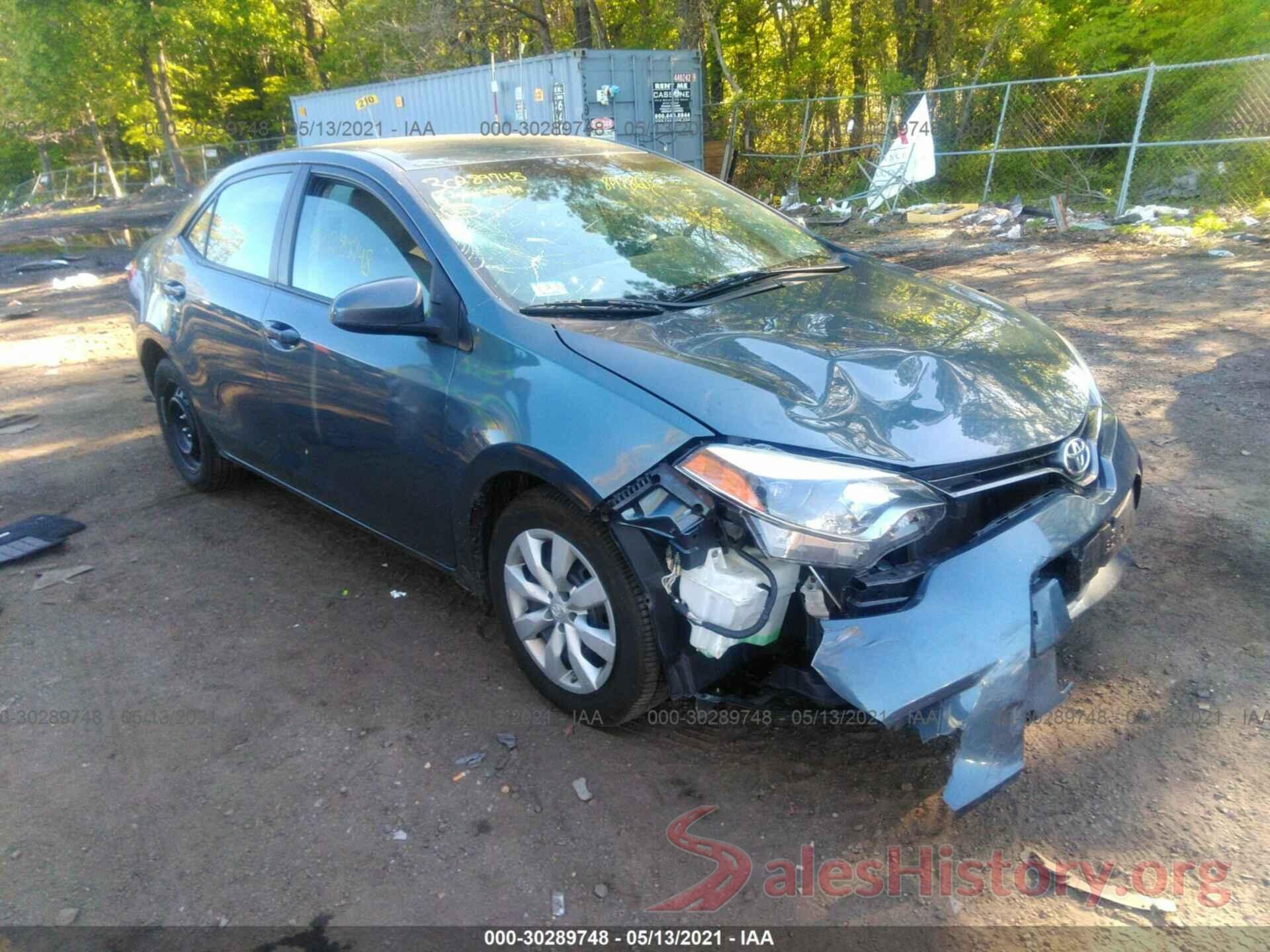 2T1BURHEXGC556012 2016 TOYOTA COROLLA