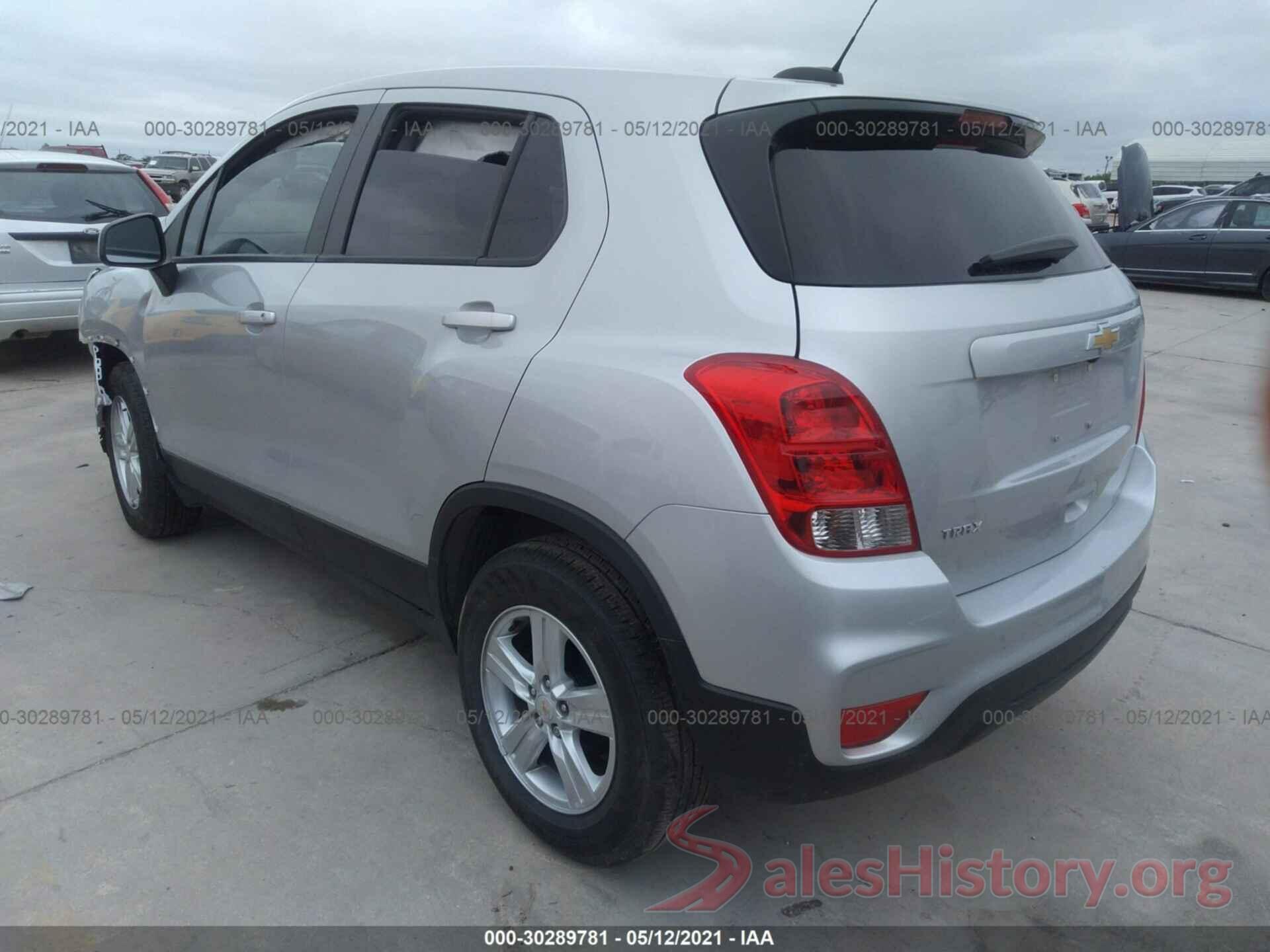 KL7CJKSB6LB319784 2020 CHEVROLET TRAX