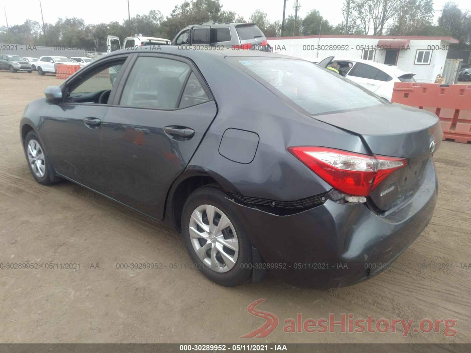 2T1BURHE1GC552222 2016 TOYOTA COROLLA