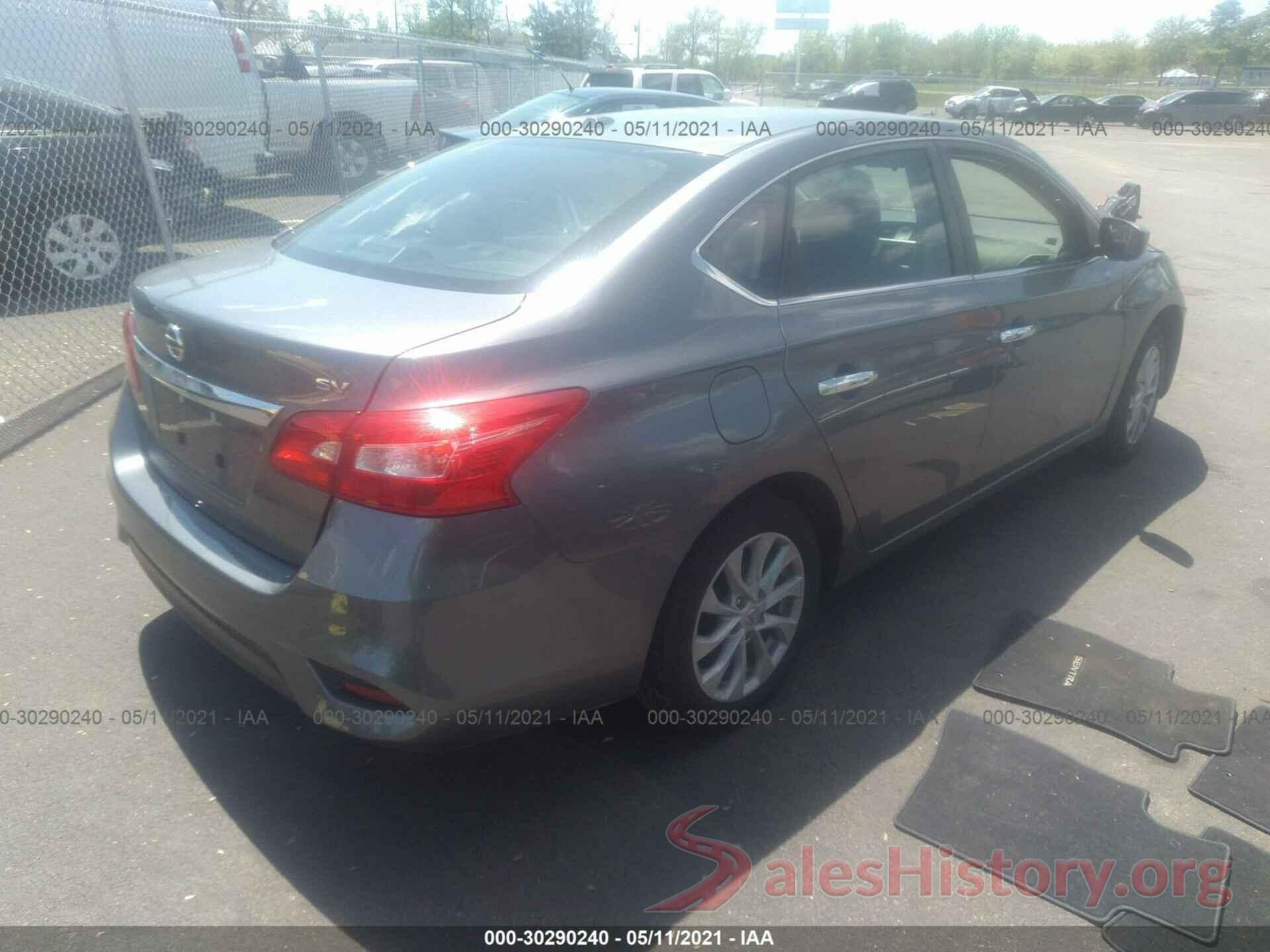 3N1AB7AP4KY443122 2019 NISSAN SENTRA