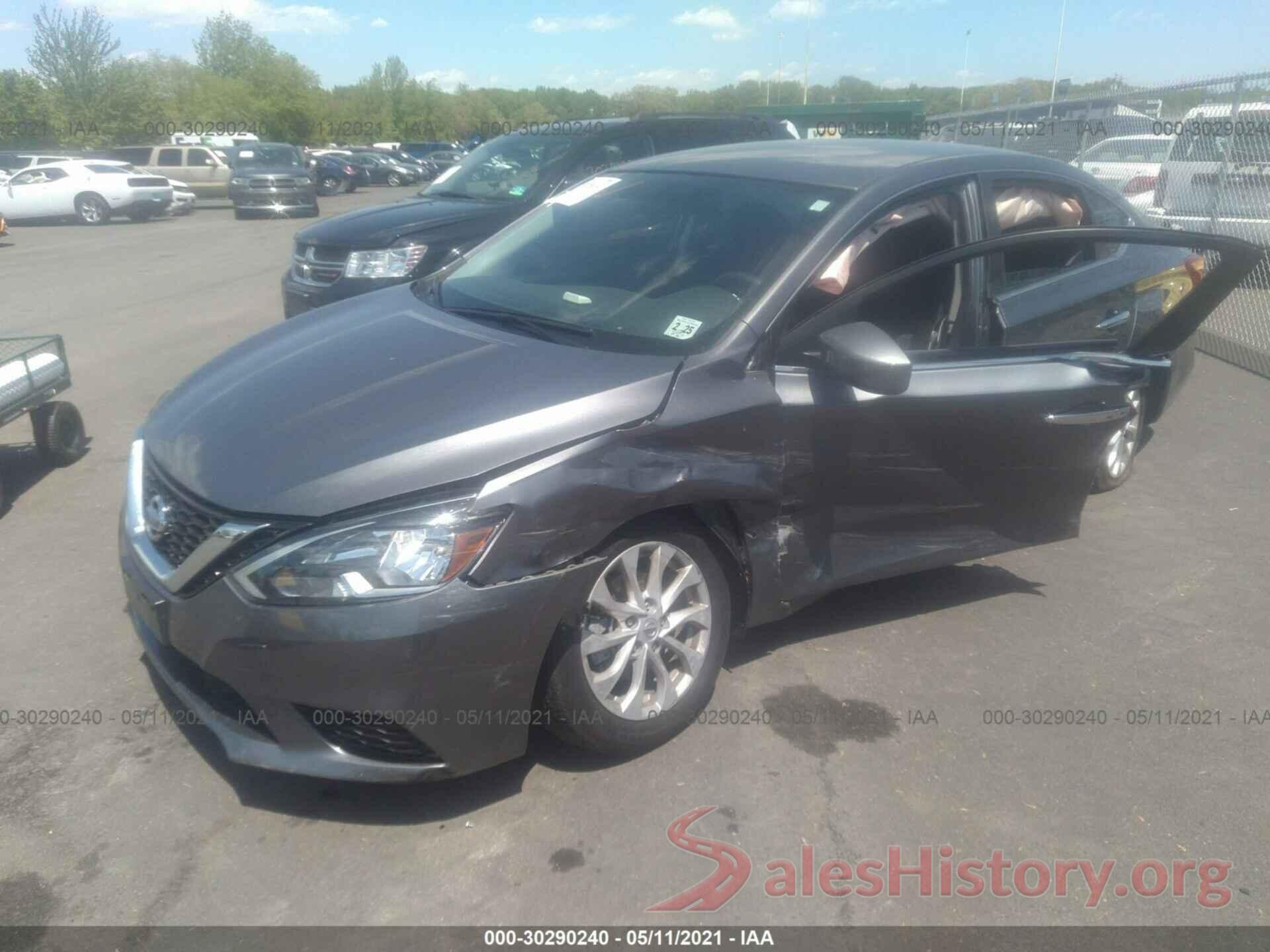 3N1AB7AP4KY443122 2019 NISSAN SENTRA