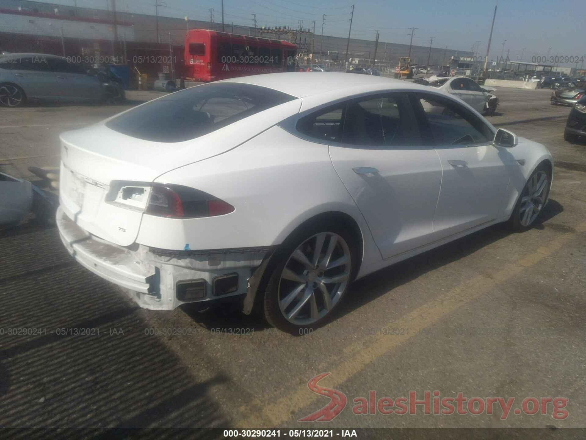 5YJSA1E17GF158991 2016 TESLA MODEL S