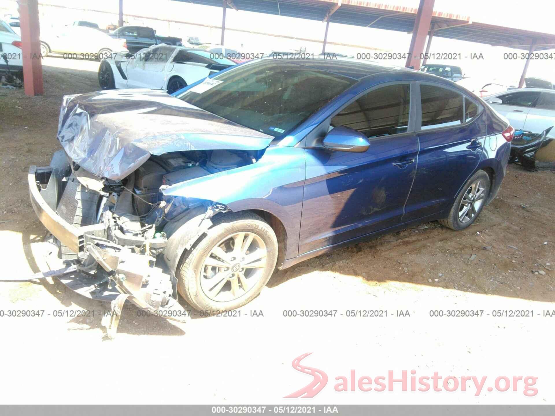 5NPD84LF8HH153872 2017 HYUNDAI ELANTRA