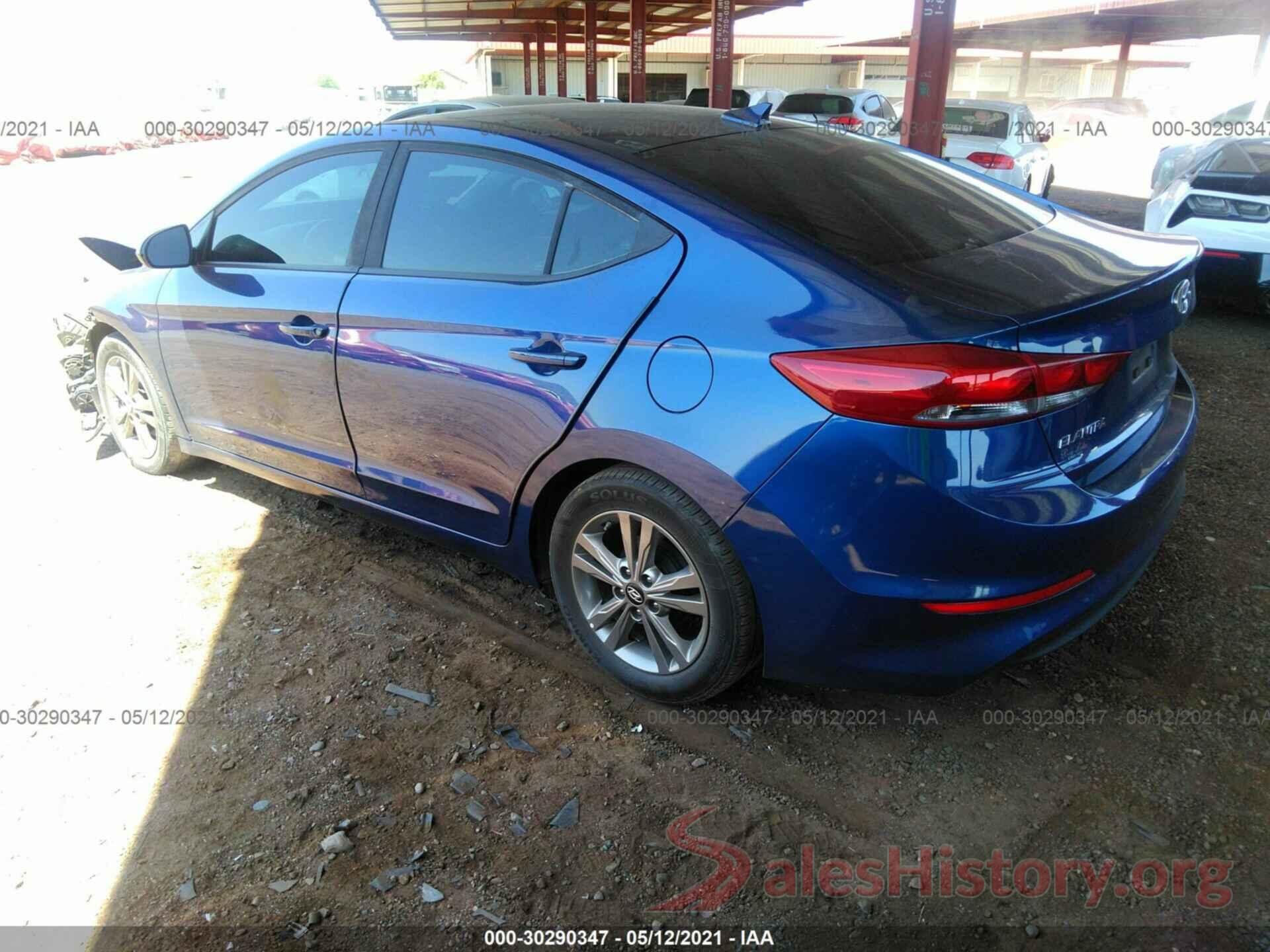 5NPD84LF8HH153872 2017 HYUNDAI ELANTRA