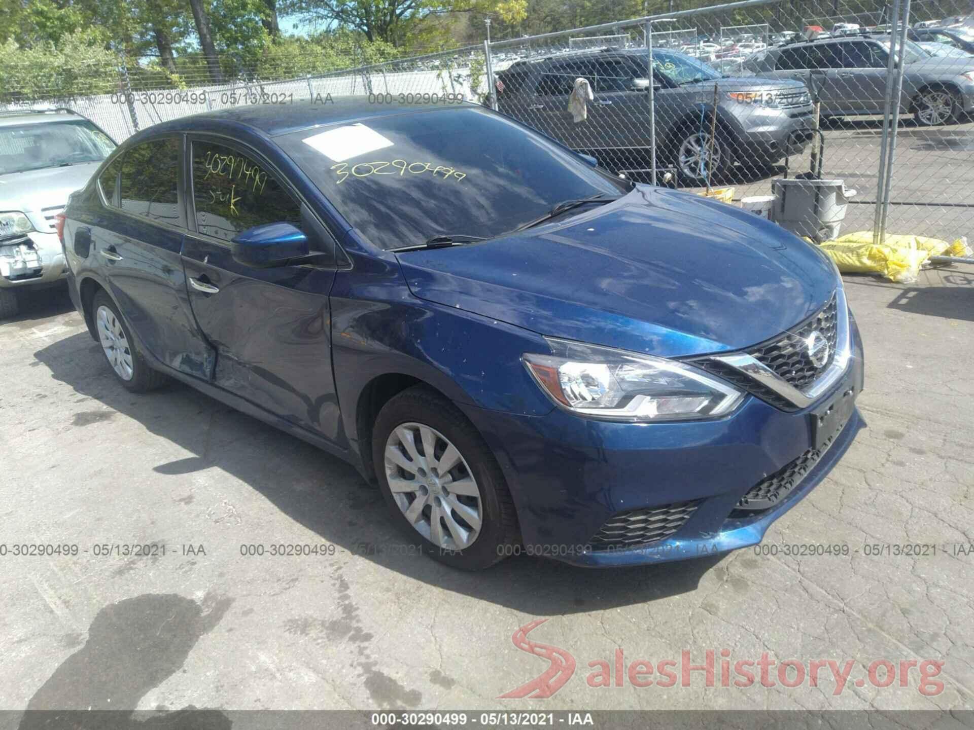 3N1AB7AP7HY293421 2017 NISSAN SENTRA