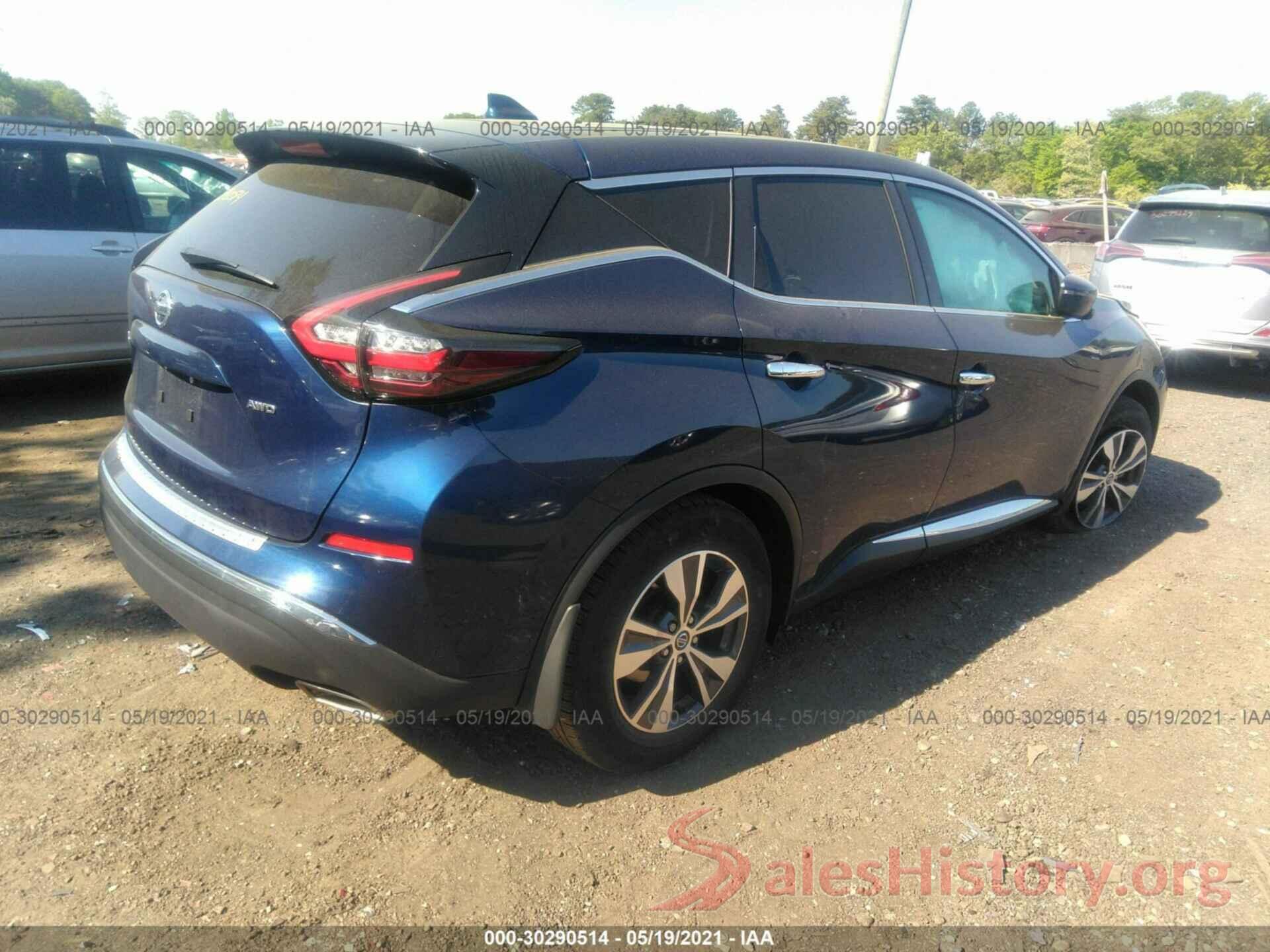 5N1AZ2MSXKN164682 2019 NISSAN MURANO