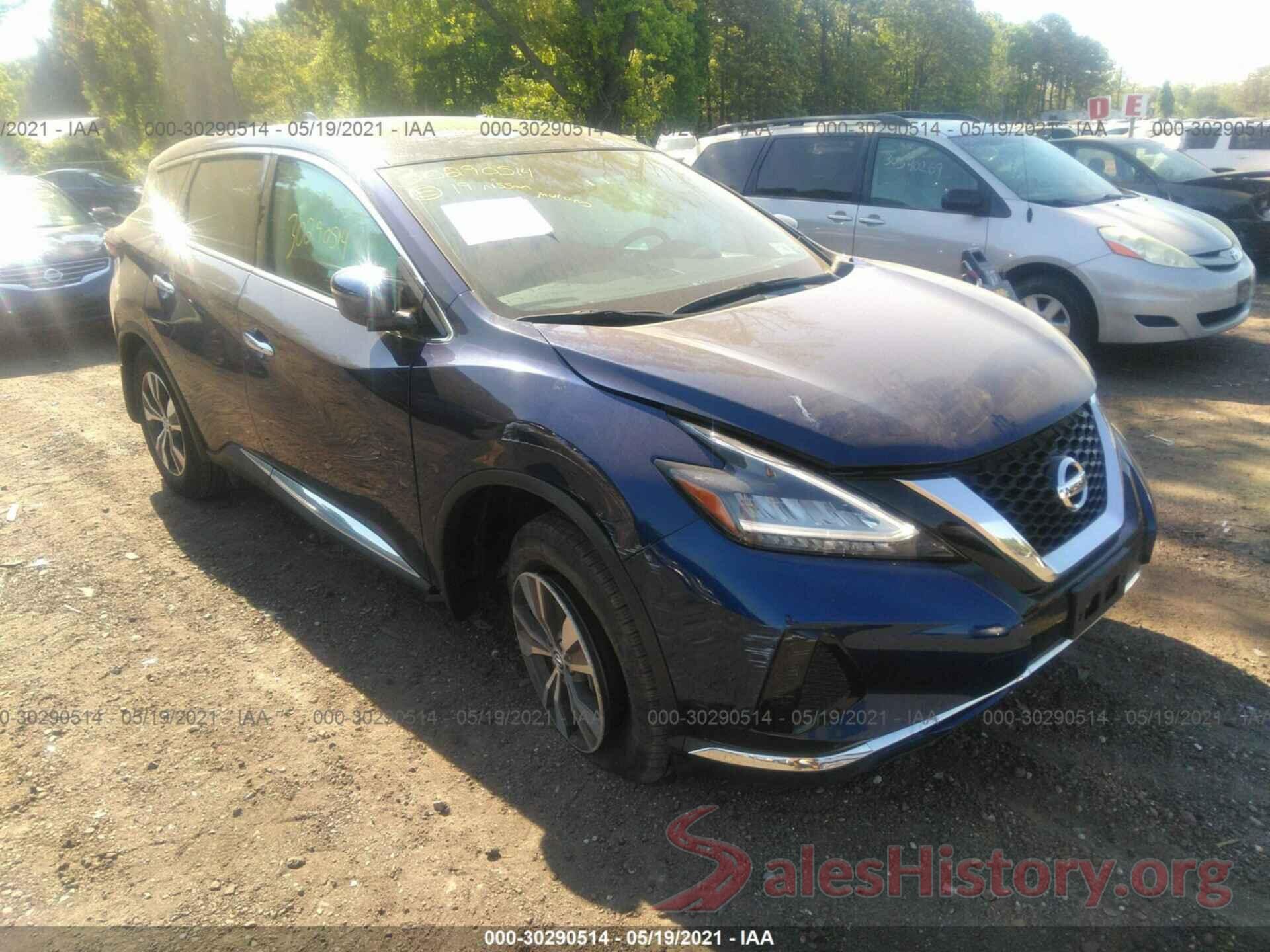 5N1AZ2MSXKN164682 2019 NISSAN MURANO