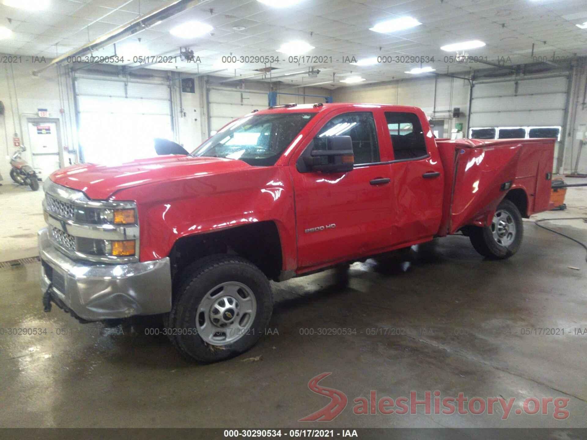 2GB2KREG8K1234864 2019 CHEVROLET SILVERADO 2500HD