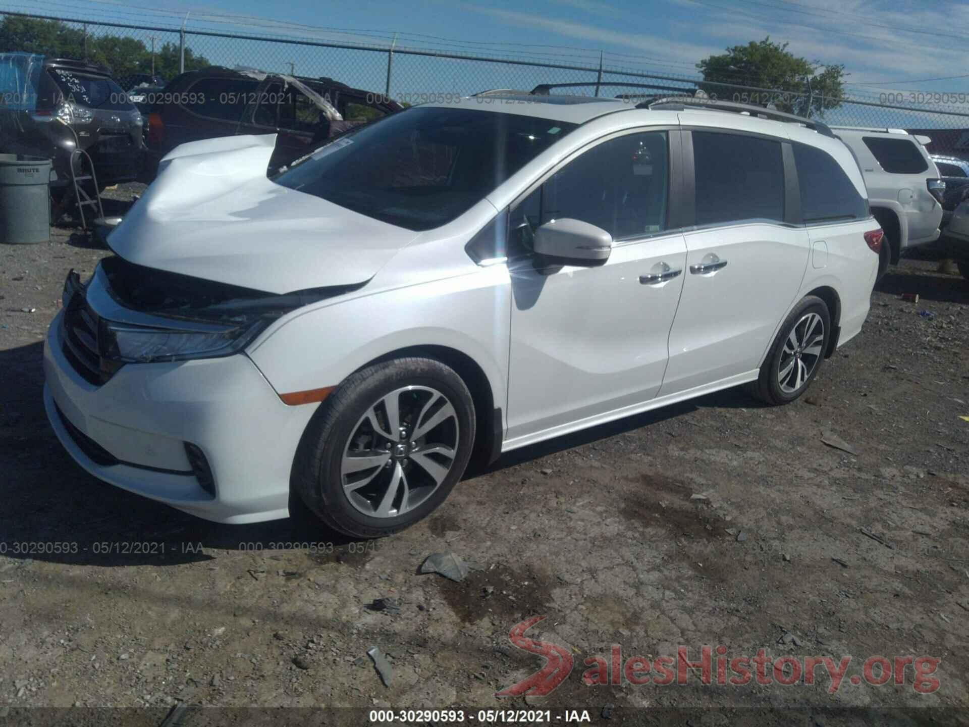 5FNRL6H87MB036867 2021 HONDA ODYSSEY