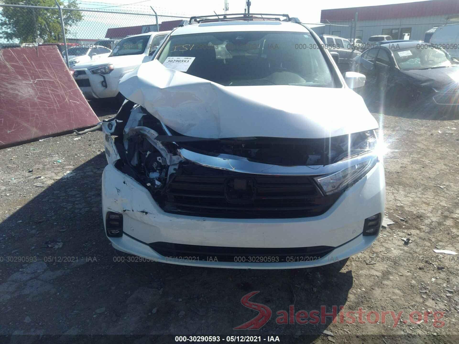 5FNRL6H87MB036867 2021 HONDA ODYSSEY