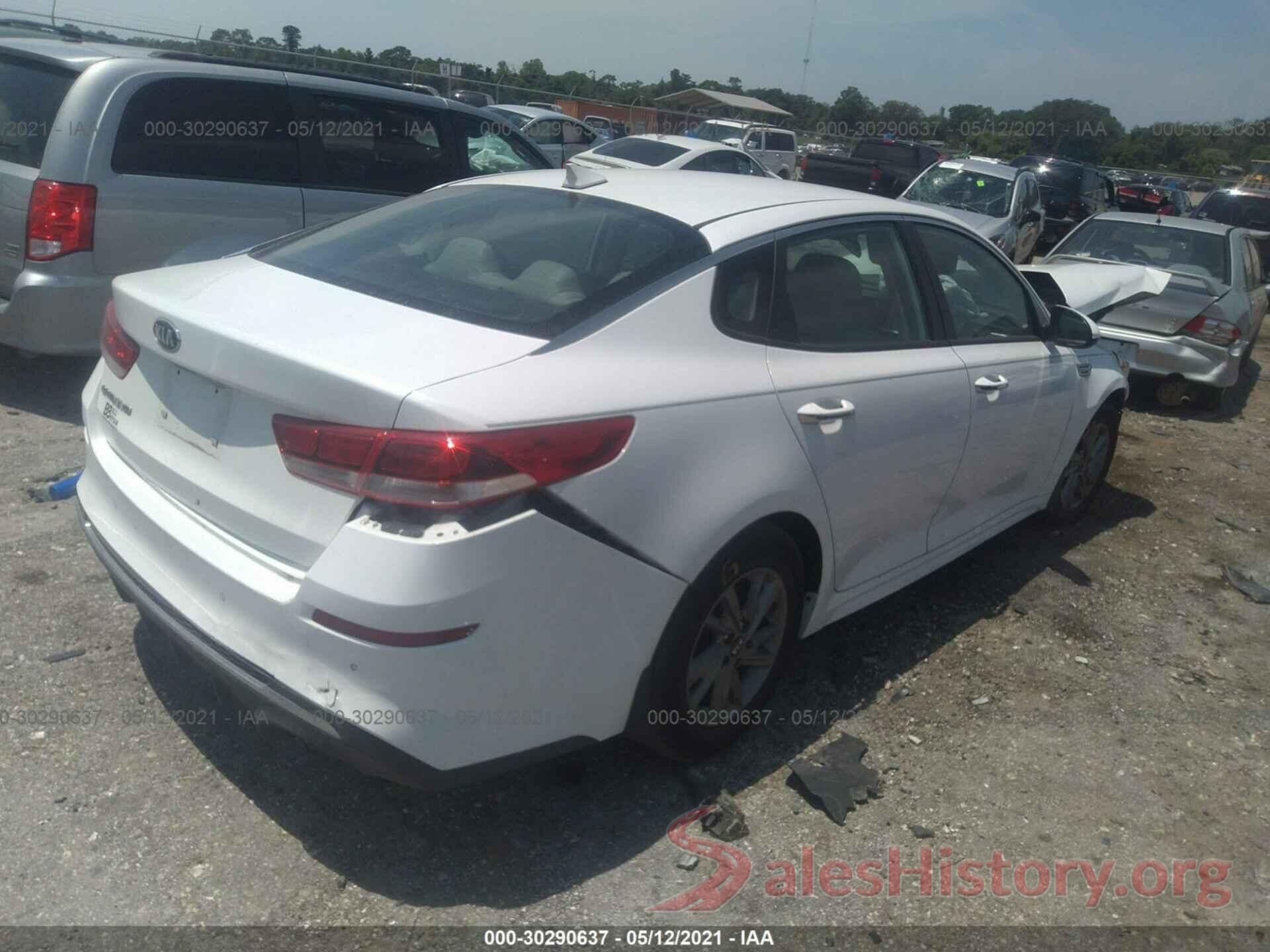 5XXGT4L35KG325277 2019 KIA OPTIMA