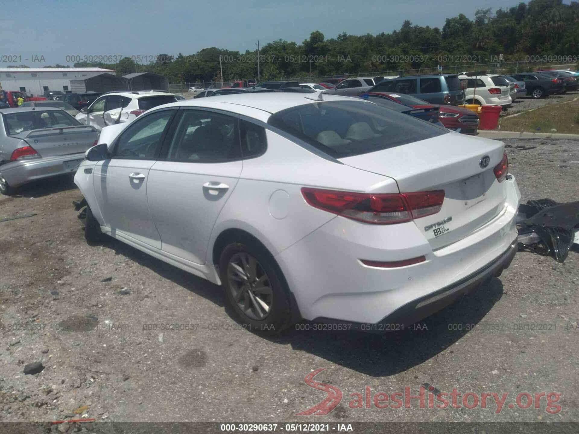 5XXGT4L35KG325277 2019 KIA OPTIMA