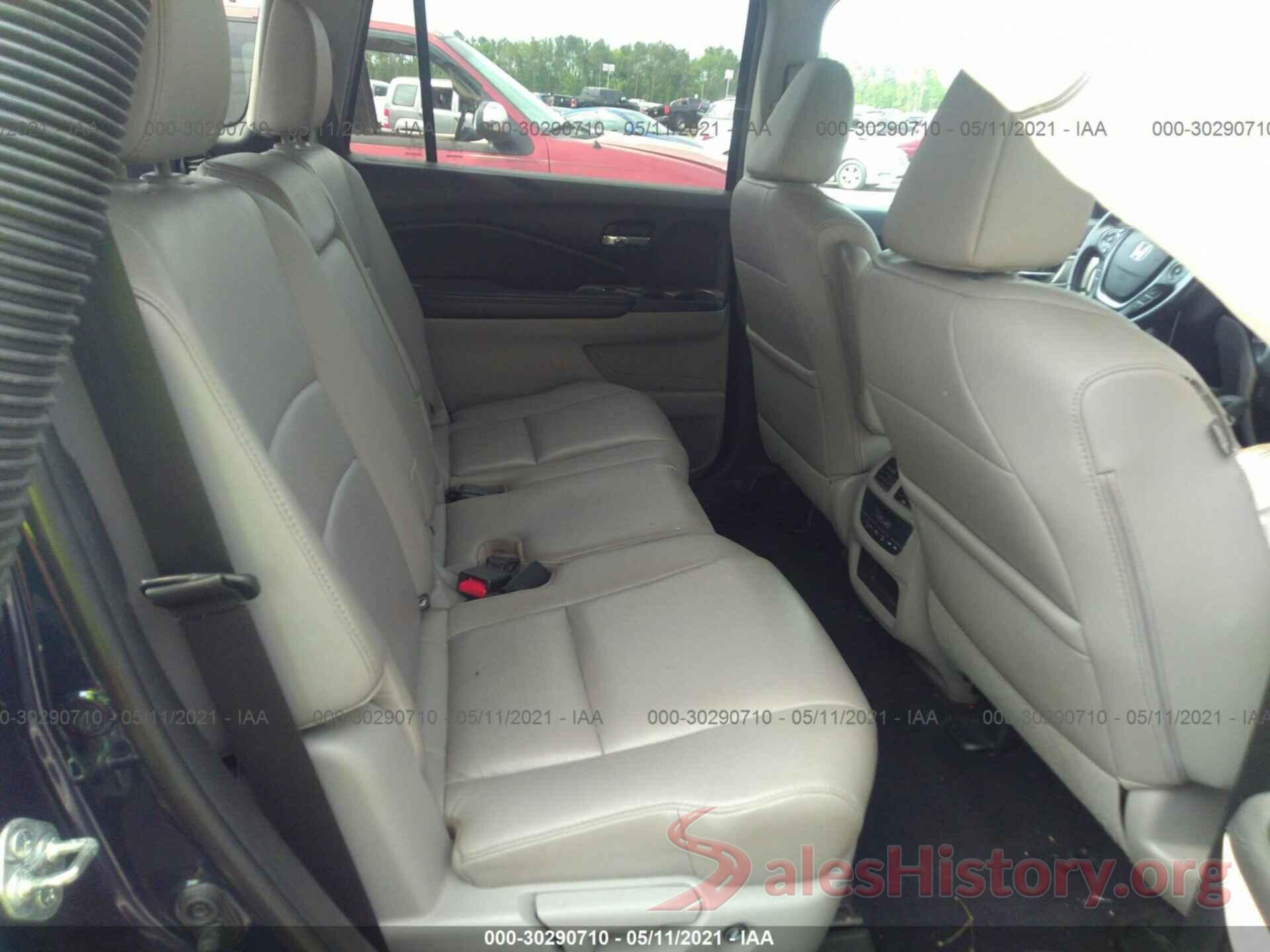 5FNYF5H5XGB012036 2016 HONDA PILOT