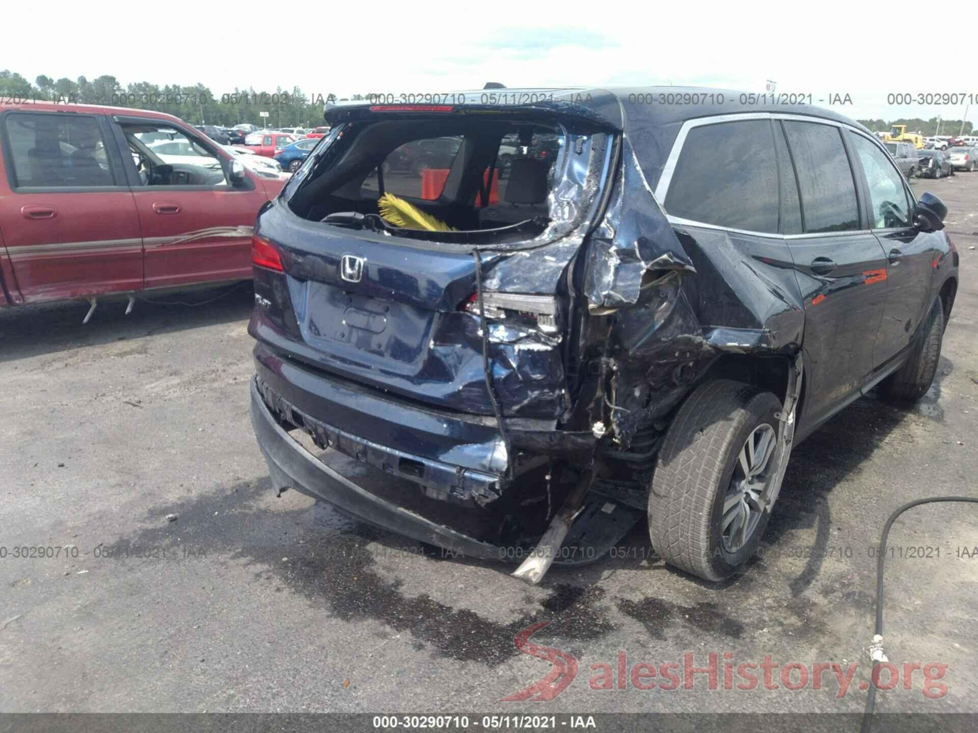 5FNYF5H5XGB012036 2016 HONDA PILOT