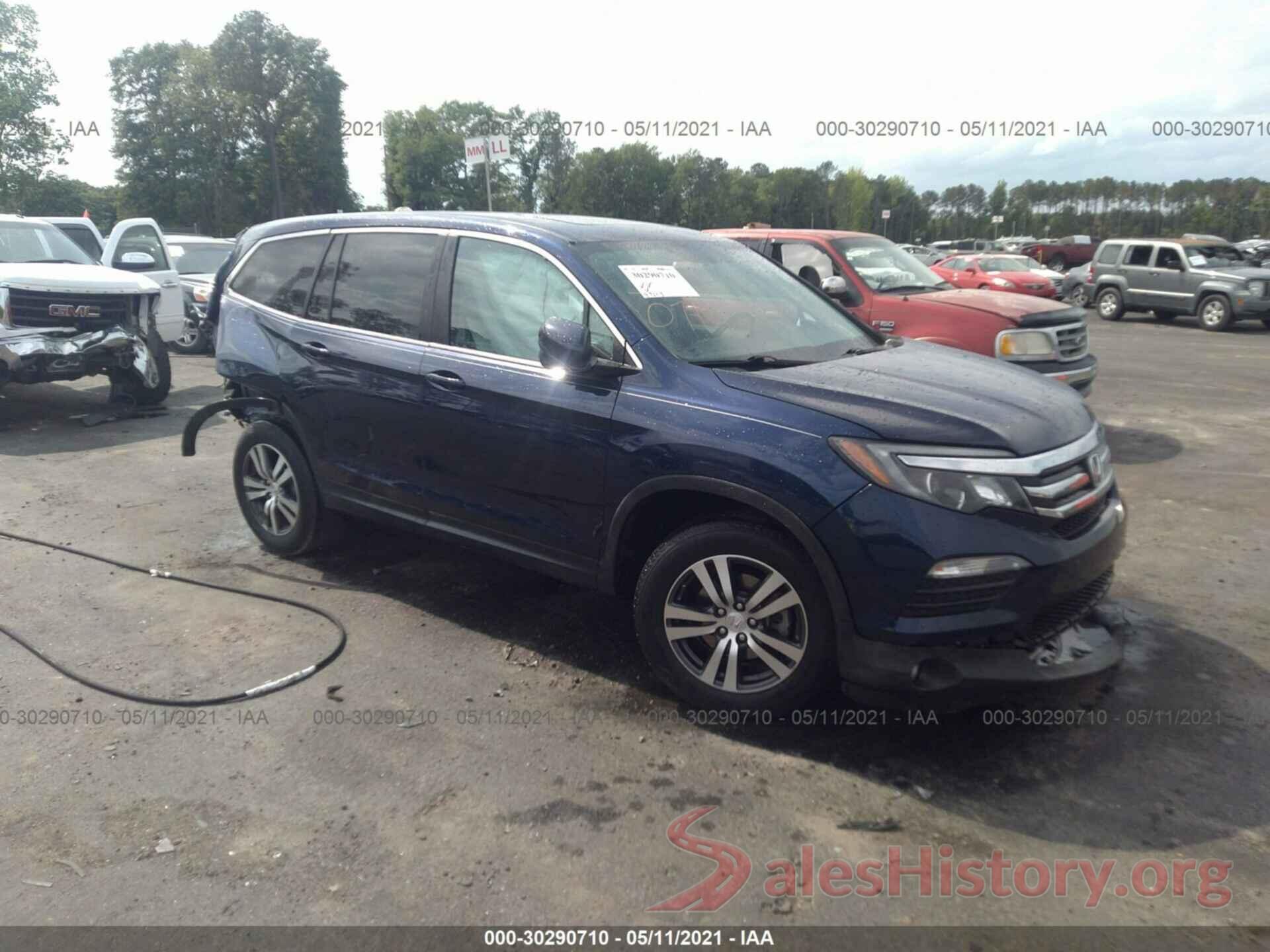 5FNYF5H5XGB012036 2016 HONDA PILOT