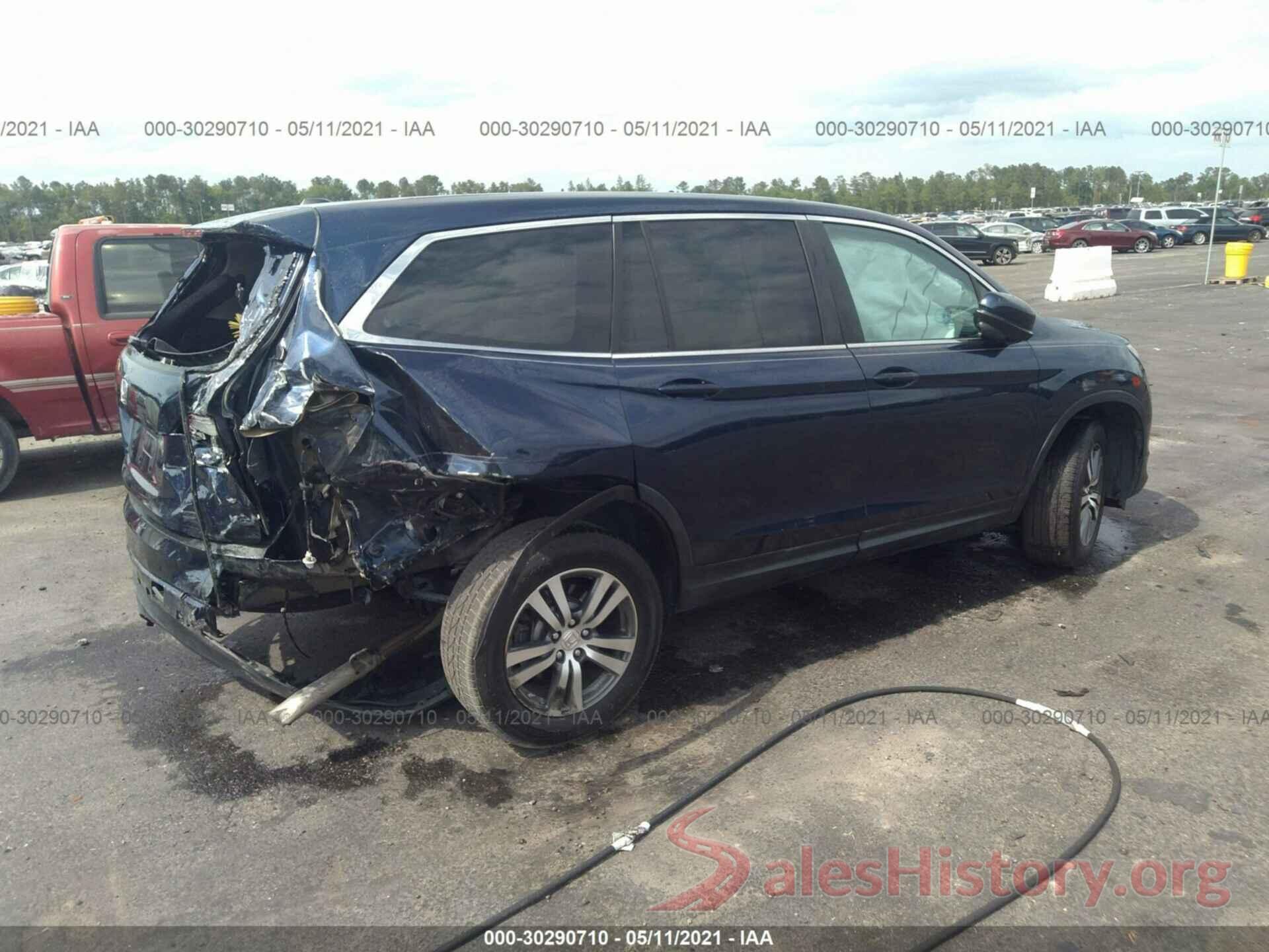 5FNYF5H5XGB012036 2016 HONDA PILOT